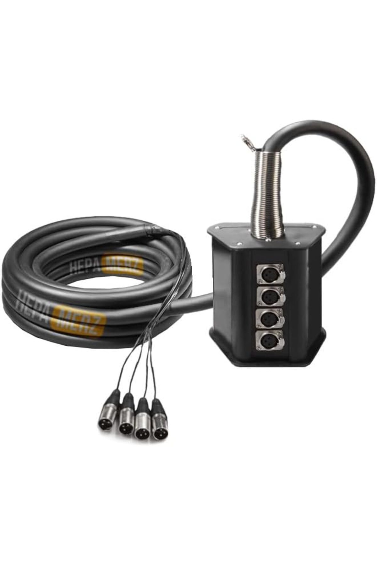 STOREMAX mrttnca Merz Stage-4C-20M 4 Kanal 20 Metre Multicore Kablolu Hazır Stage Box trndymrt 1087243