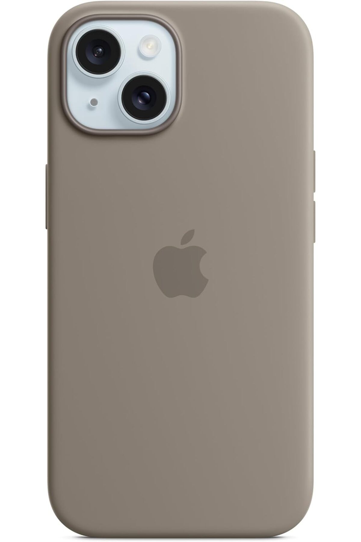 STOREMAX nffashopm iPhone 15 için MagSafe özellikli Silikon Kılıf - Kil Rengi store