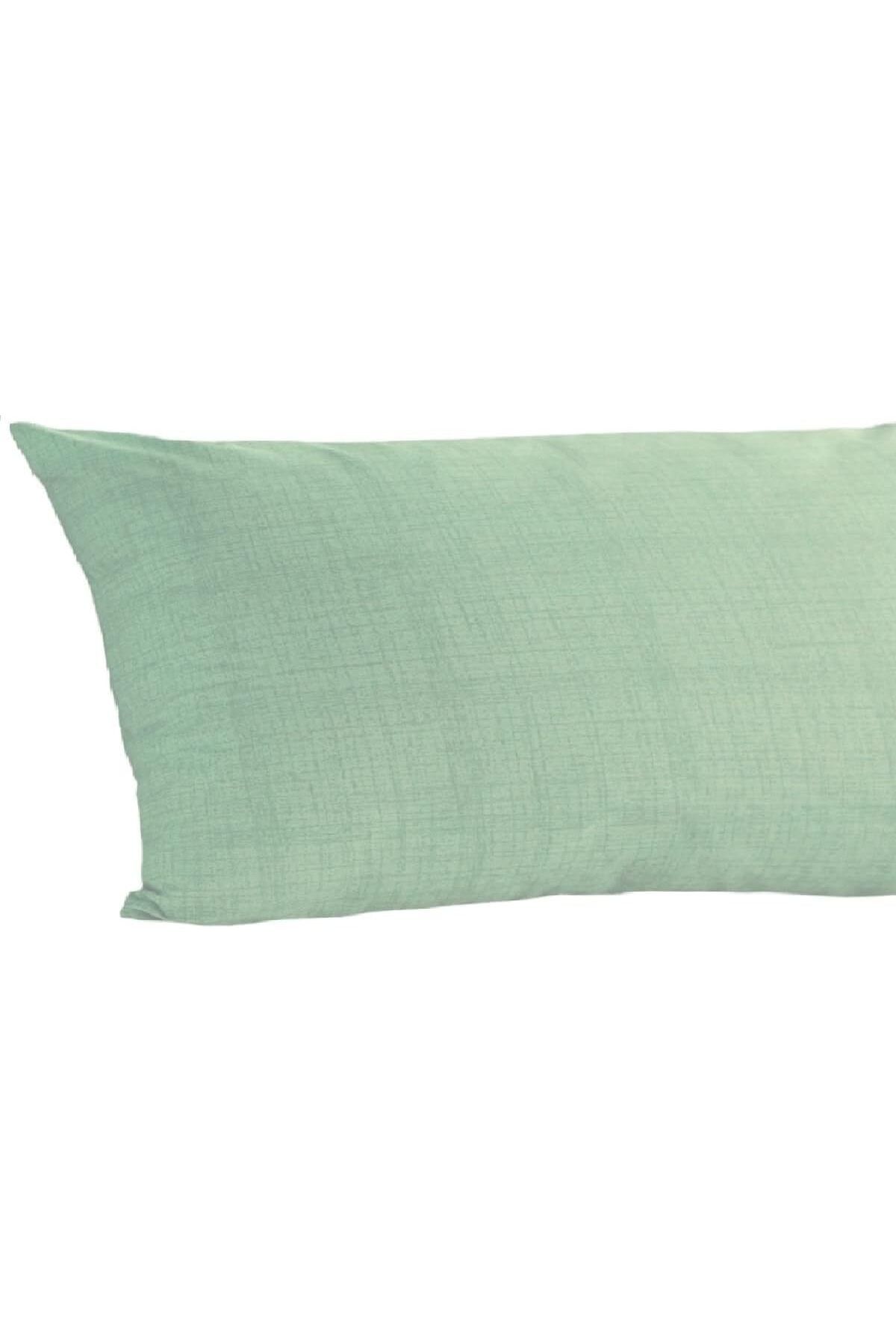 STOREMAX bystoreby Turca-Ranforce Yan Yatış Yastık Kılıfı 40x120 Cm Mint (Mint) NewDesing 646268