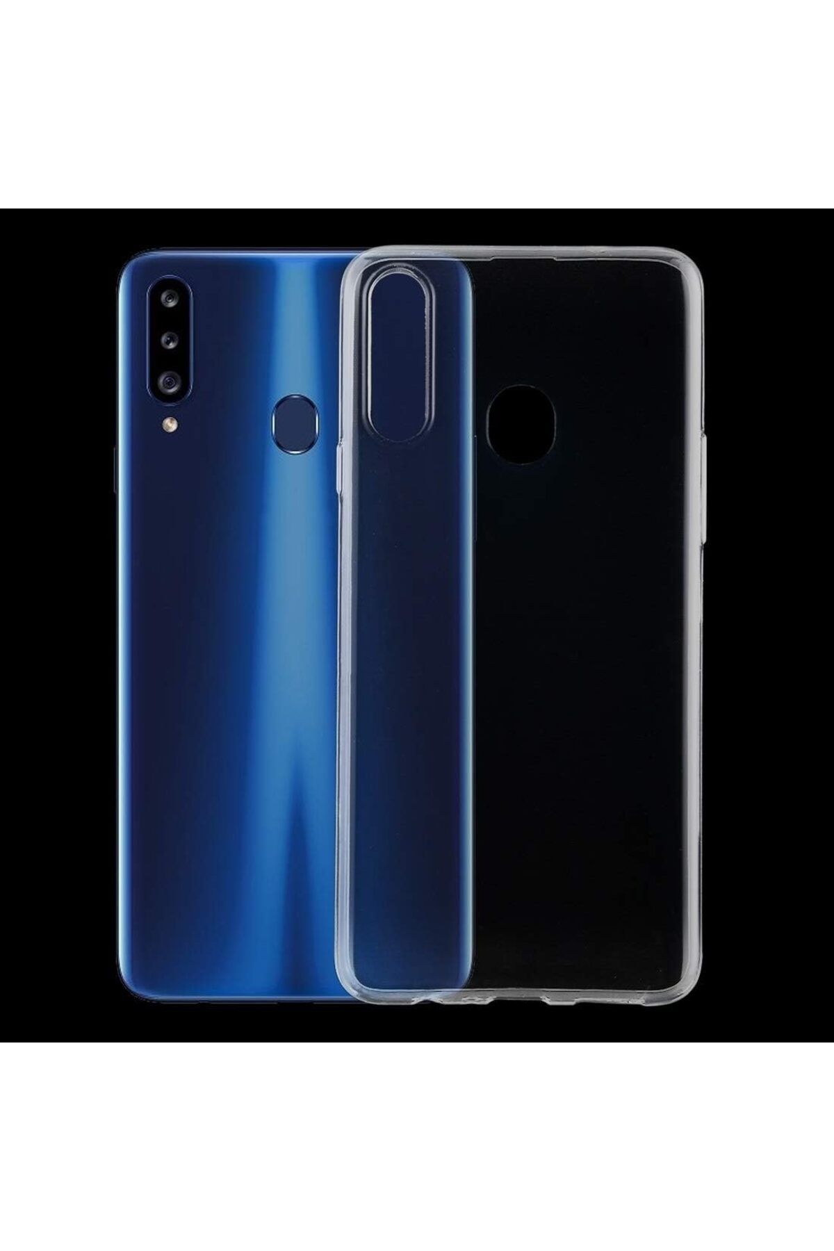 STOREMAX nffashopm MZYM AYJJ GALAXY A20s için 0,75 mm Ultra İnce Şeffaf TPU Kılıf storestarx 1051353