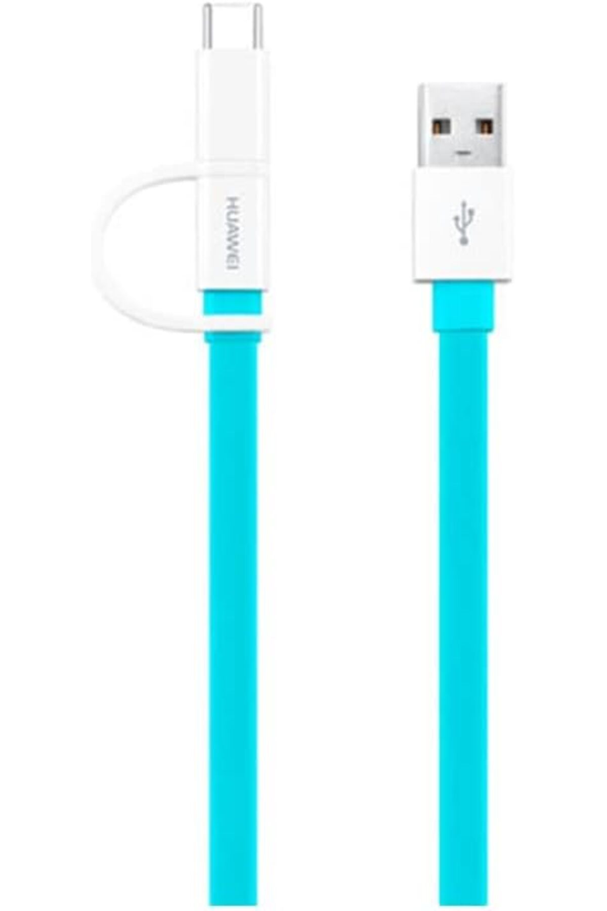 yenibagshop CP55S 2'li Micro Usb/Type-C Kablo, Mavi