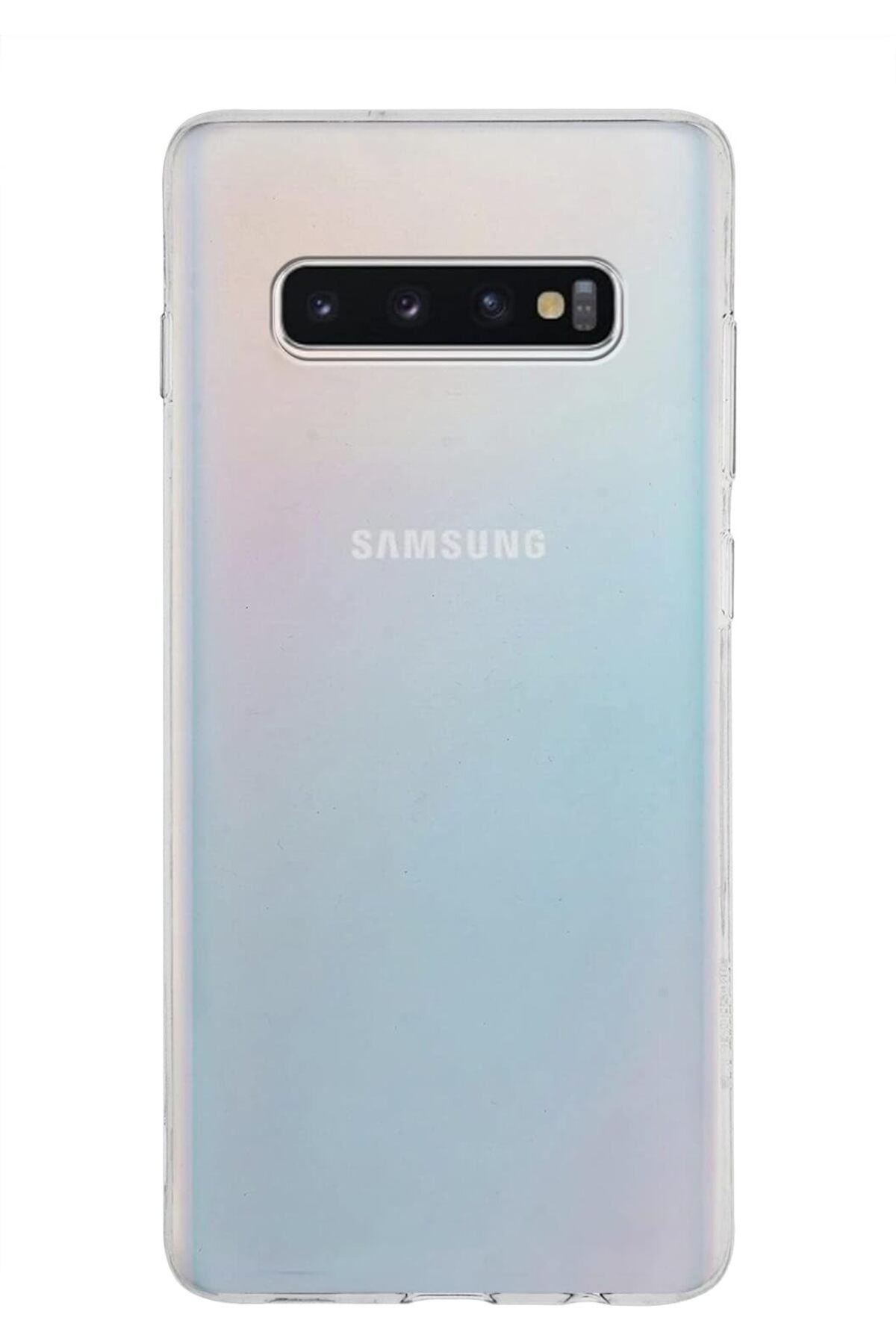 STOREMAX nffashopm İLETİŞİM Galaxy S10 Plus Uyumlu ile uyumlu Kapak 1mm Şeffaf Silikon Kılıf storesta