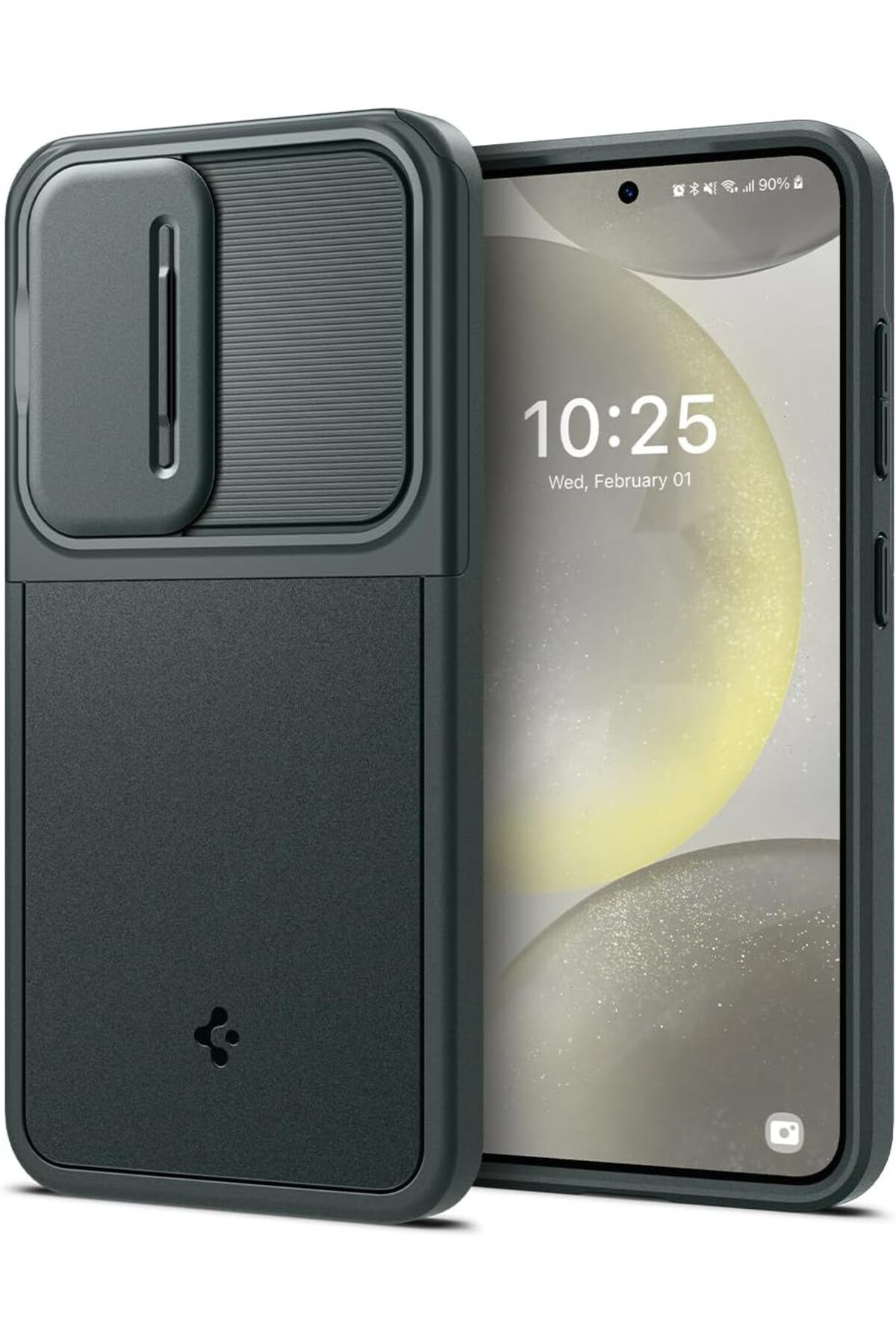 STOREMAX bystoreby Galaxy S24 Kılıf Optik Armor Abyss Green - ACS07364 NewDesing 646268