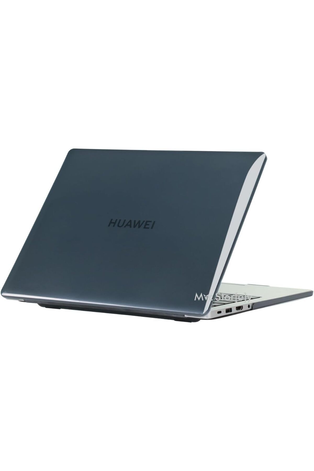 STOREMAX bystoreby Matebook D14 Kılıf Kristal Parmak Izi Yapmaz Koruyucu (2023-2024 YILI) Ile Uyumlu Siyah