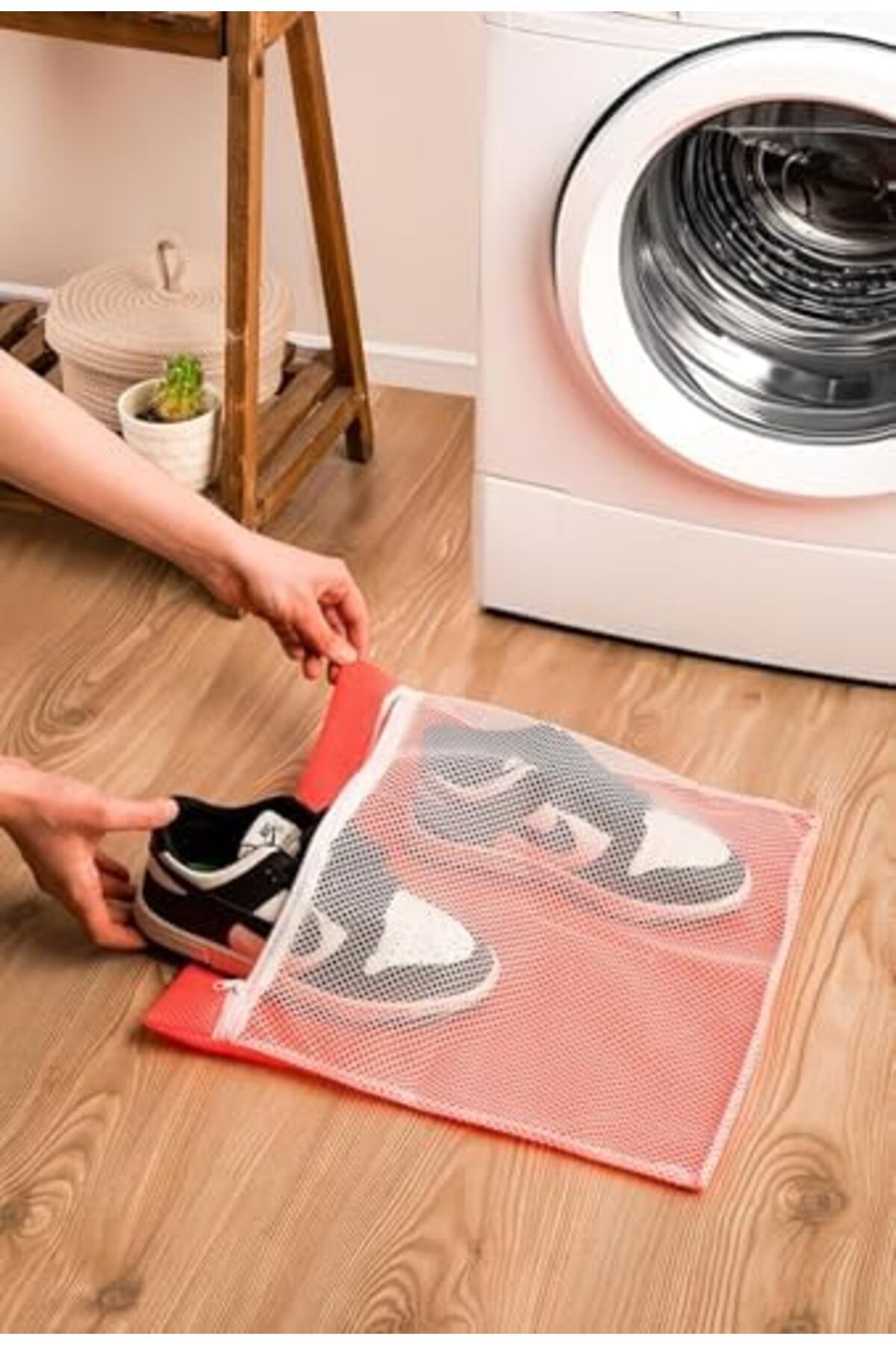 STOREMAX-Svticaret Zippered Shoe Washing Net Durable Protective Net for Washing Machine t 2
