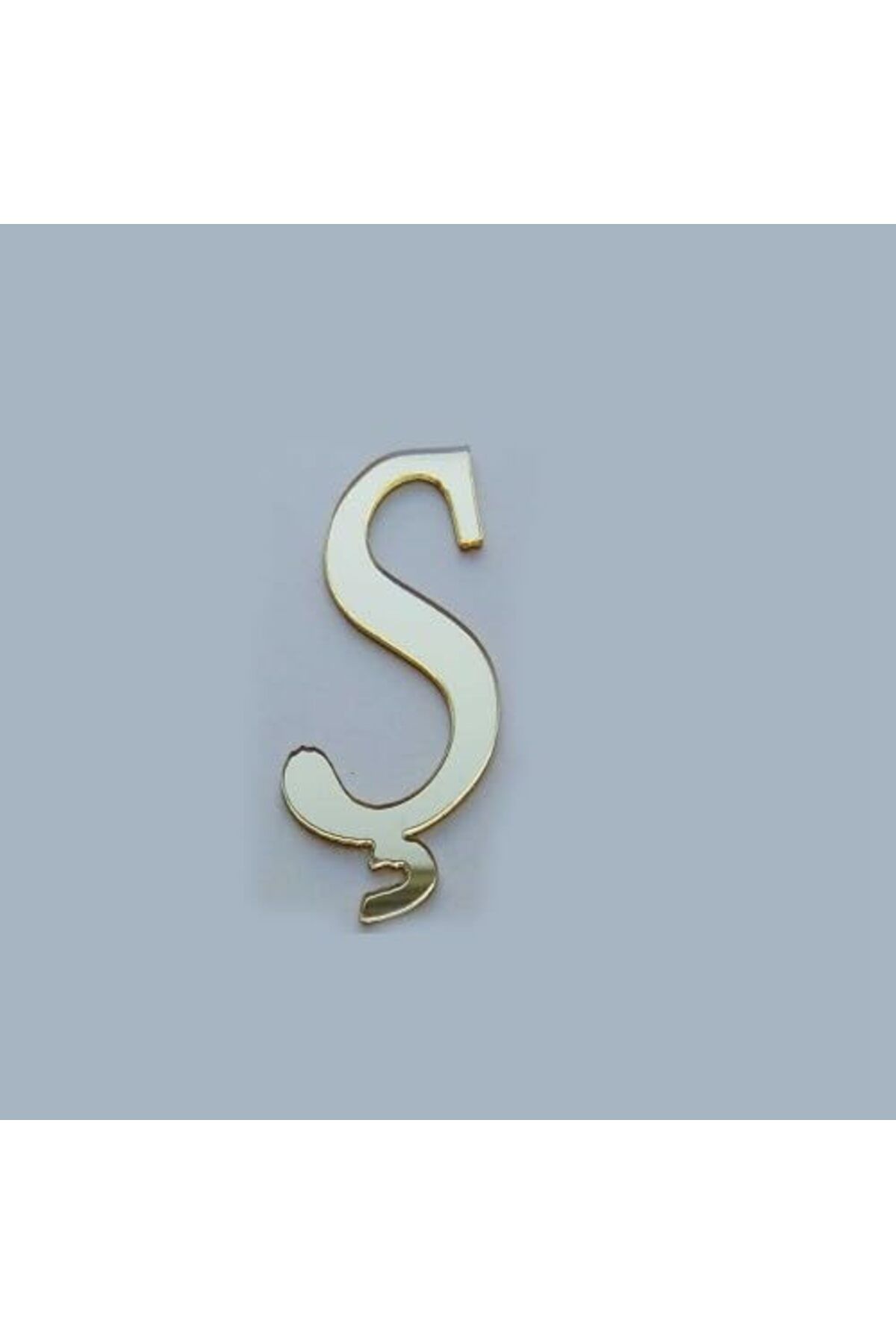 STOREMAX nffashopm Marifetlerim - Ş Harfi Altın Aynalı Pleksi 4 cm storestarx 1051353