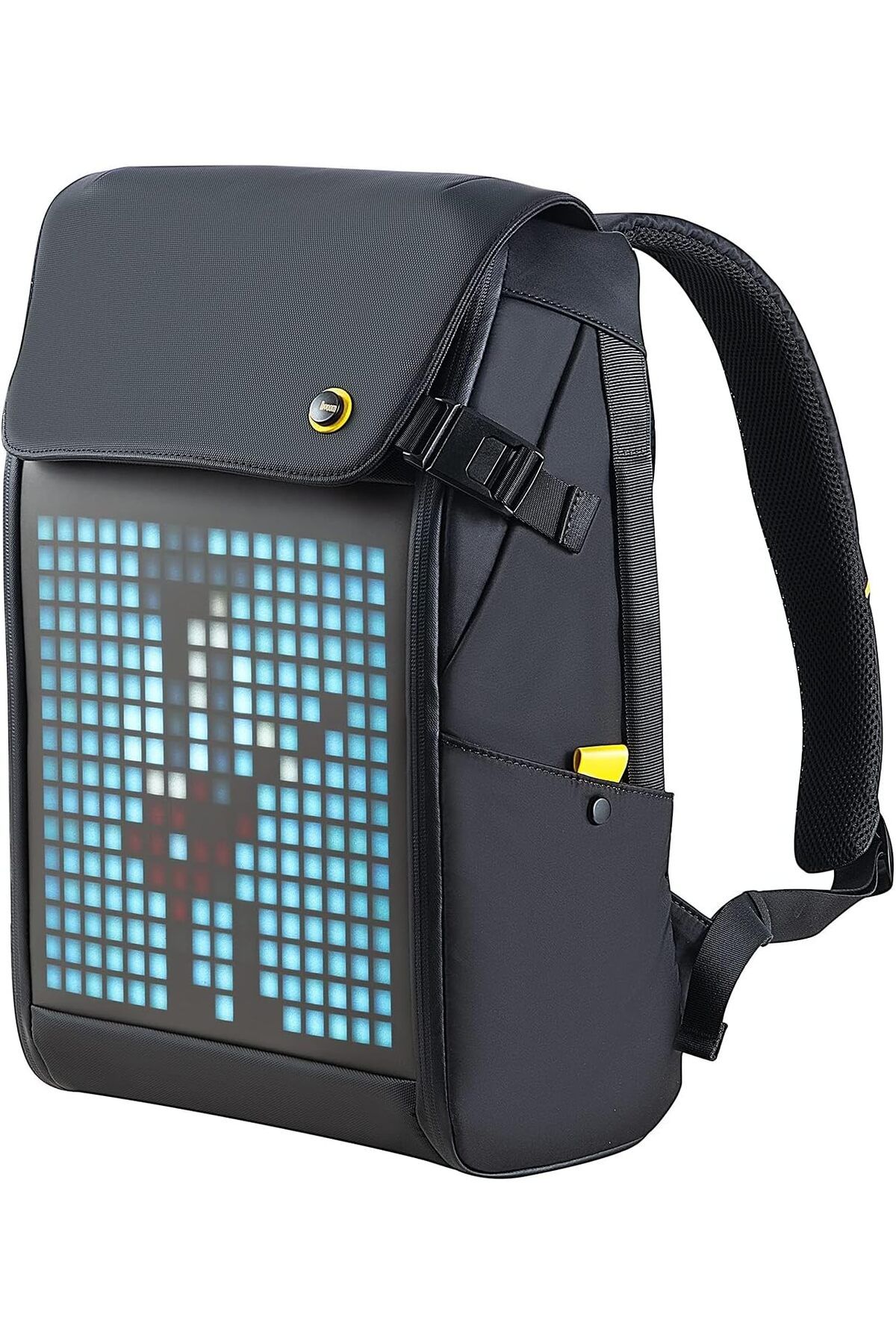 STOREMAX jvnnastore Pixoo Pixoo Pixoo Pixoo Art Laptop Sırt Çantası Erkek 15 inç Su Geçirmez Okul Sırt