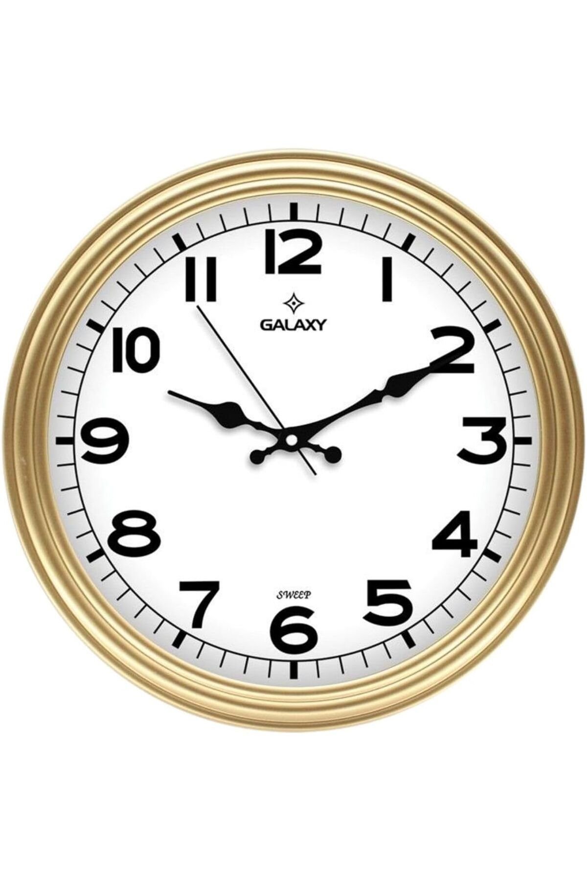 salesalbutik DUVAR SAATİ -GOLD