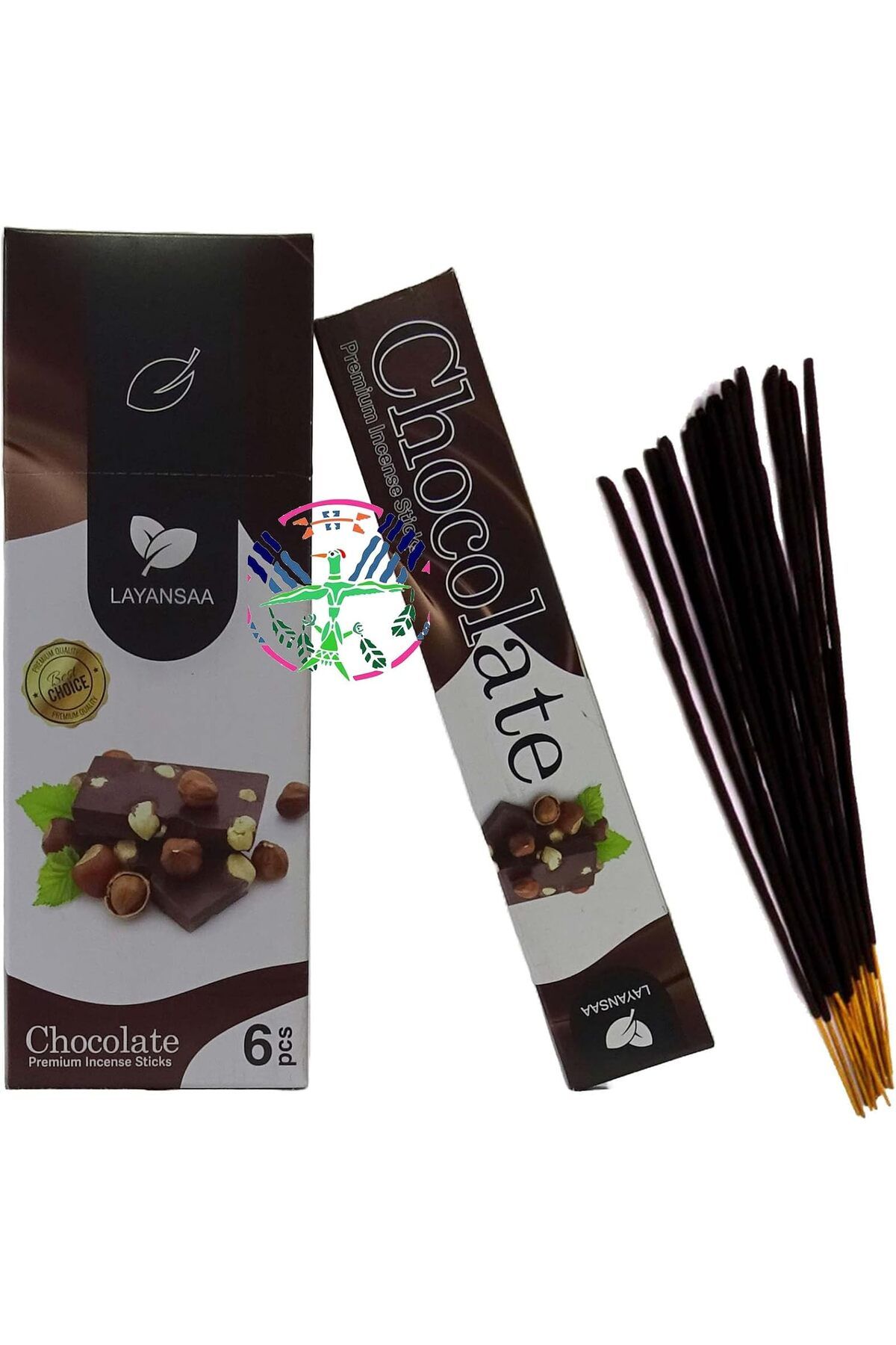 STOREMAX buystoremx Chocolate (Çikolata) Kokusu Özel Aroma Kokusu Agarbatti Arınma 20 Adet 1 Paket Çubuk