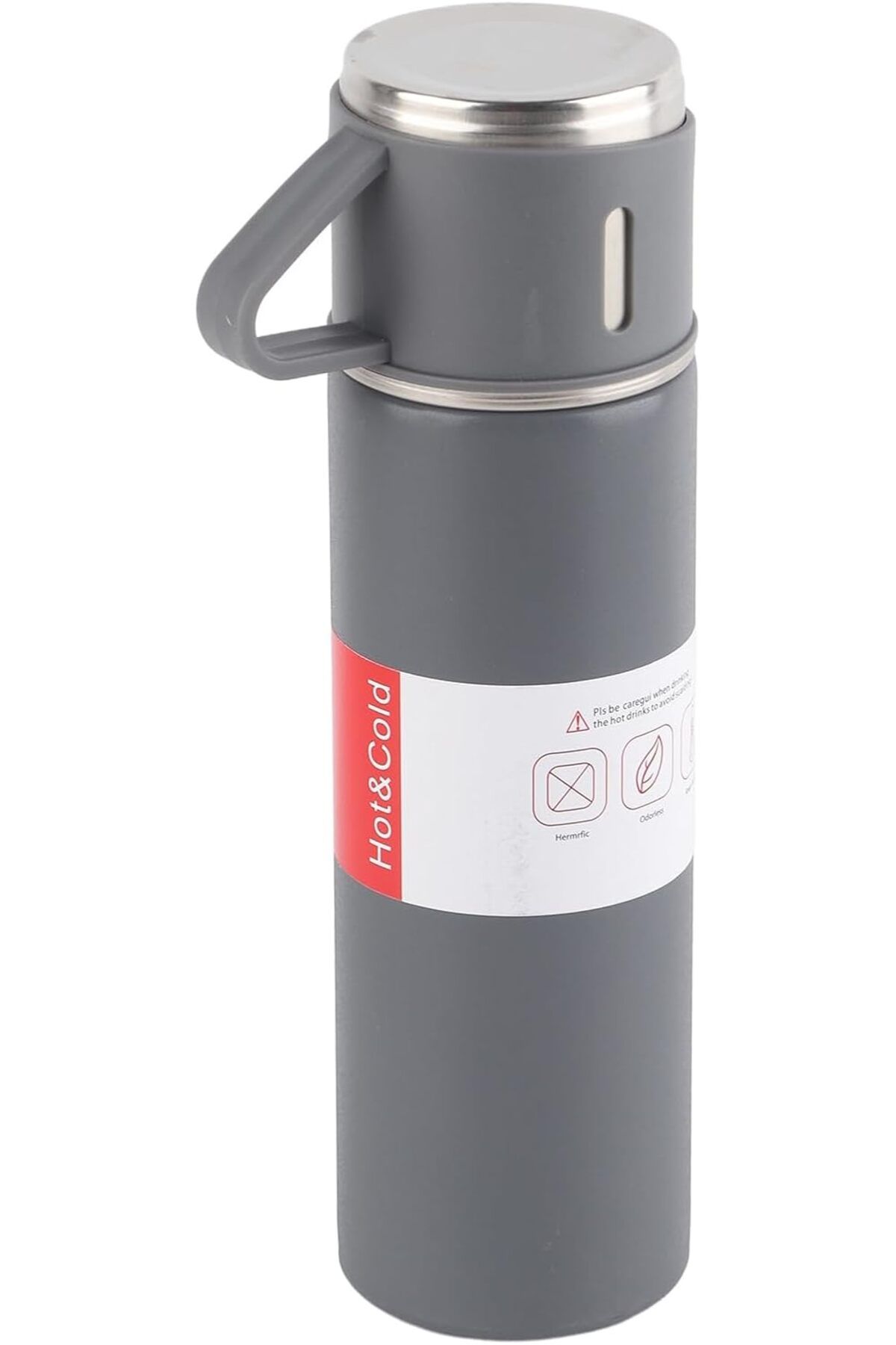 STOREMAX htpshopmx Vakumlu Kupa Paslanmaz Çelik Vakum Yalıtımlı Bardak 500ml, Taşınabilir Termal Şişe