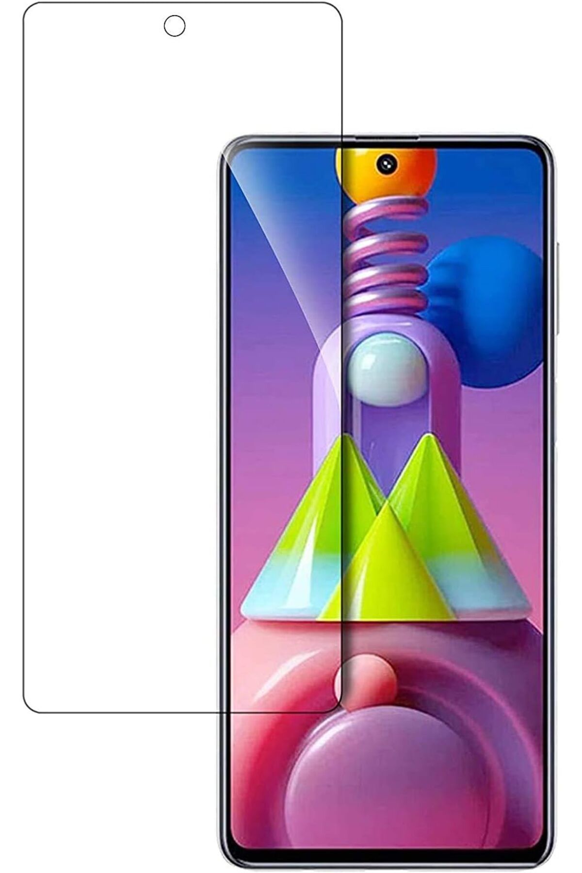 yenibagshop M51 Zore Maxi Glass Temperli Cam Ekran Koruyucu