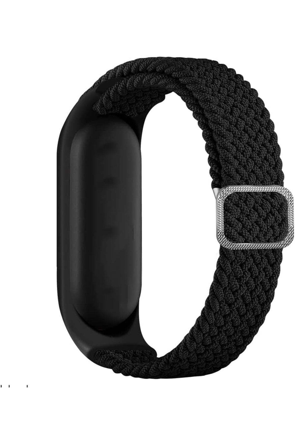 STOREMAX mrttnca Xiaomi Mi Band 7 ile Uyumlu Mixed Hasır Örme Sağlam, Esnek Örgülü Naylon Malzeme Ayarl
