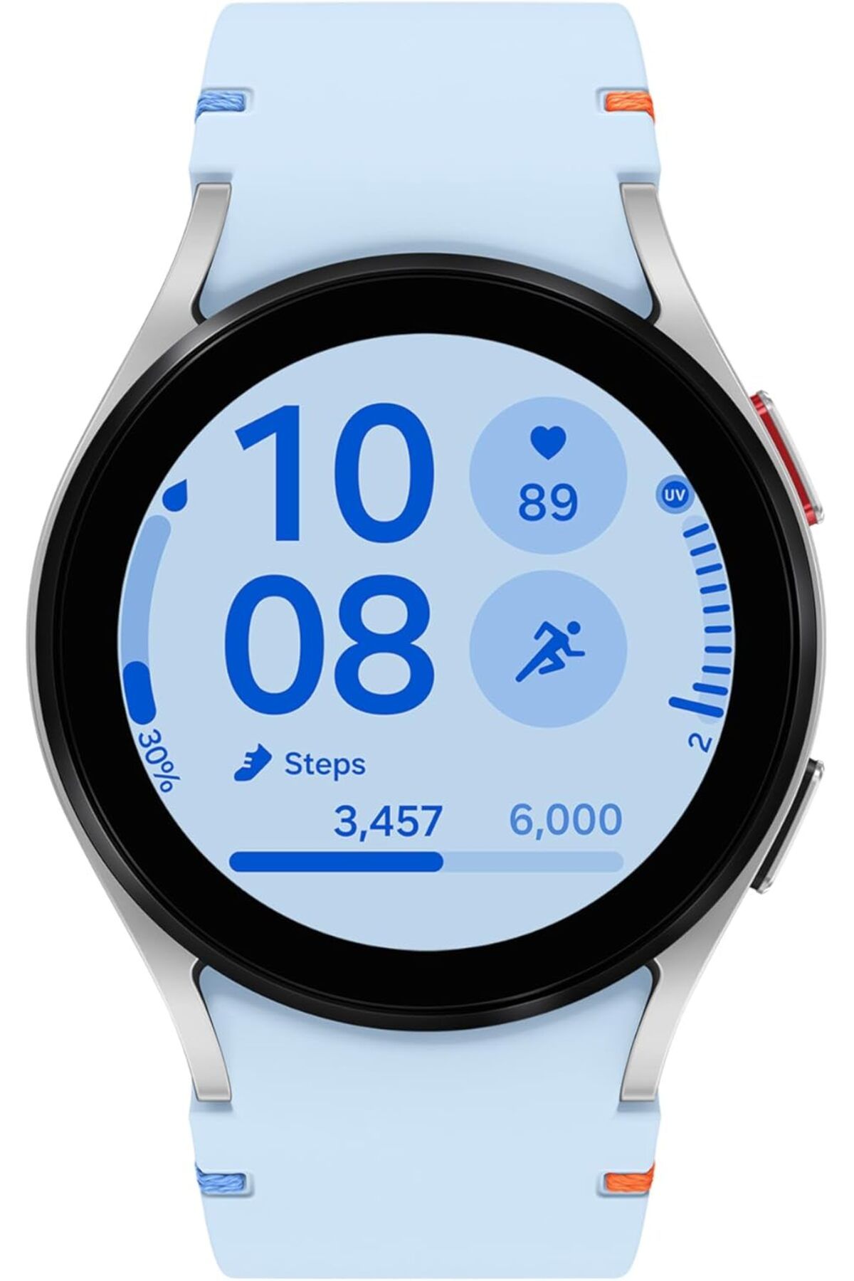 STOREMAX nffashopm Galaxy Watch FE, Akıllı Saat, Health Monitor, Fitness Takibi, 40mm, Gümüş storestarx