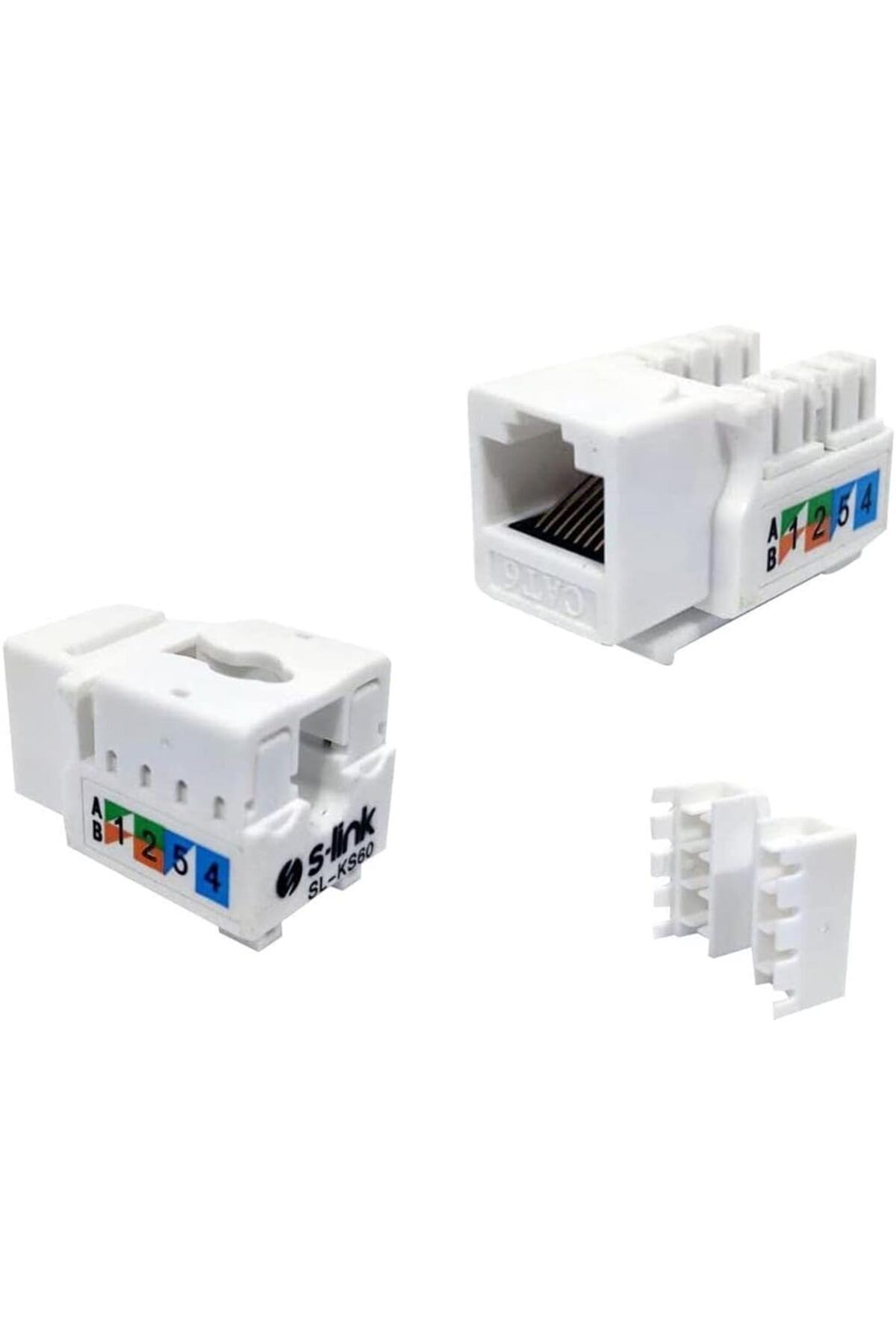 STOREMAX nffashopm SL-KS60 UTP CAT6 Kestone Jack3U 90 Der storestarx 1051353
