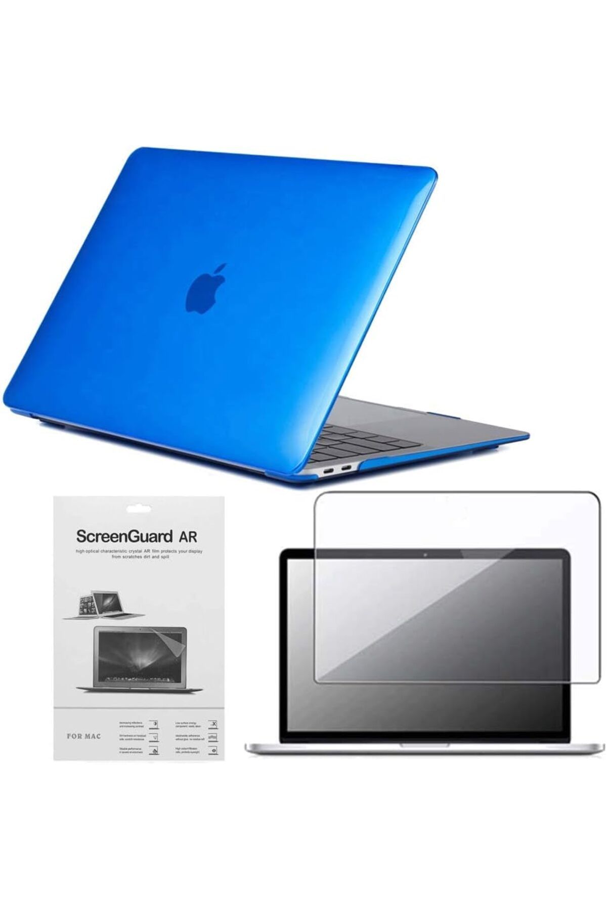 STOREMAX glpzr 13 Macbook Pro A2338 M1 Lacivert Kılıf Koruyucu + Ekran Filmi CMPTM-133DB trendybuy 1109110
