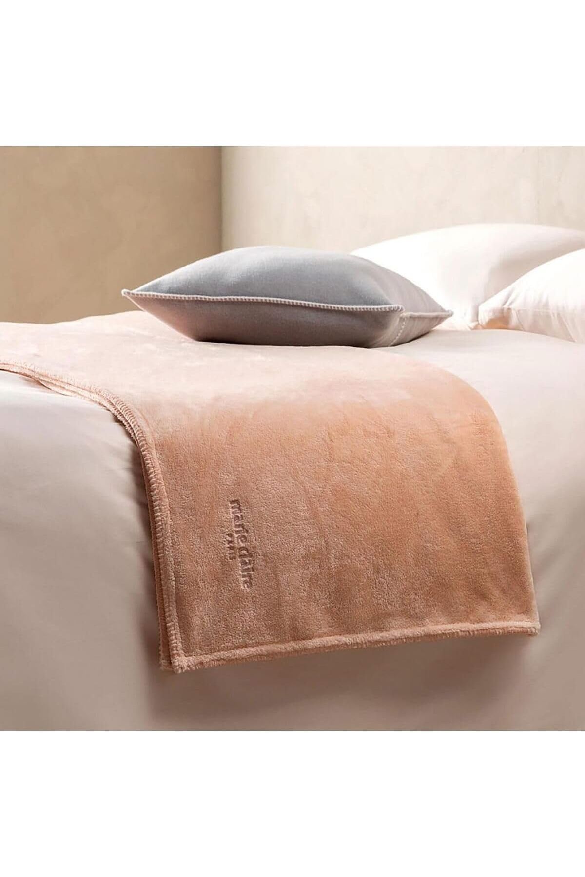 STOREMAX nffashopm Claire Cozy Tek Kişilik Battaniye 160X200 Pudra storestarx 1051353