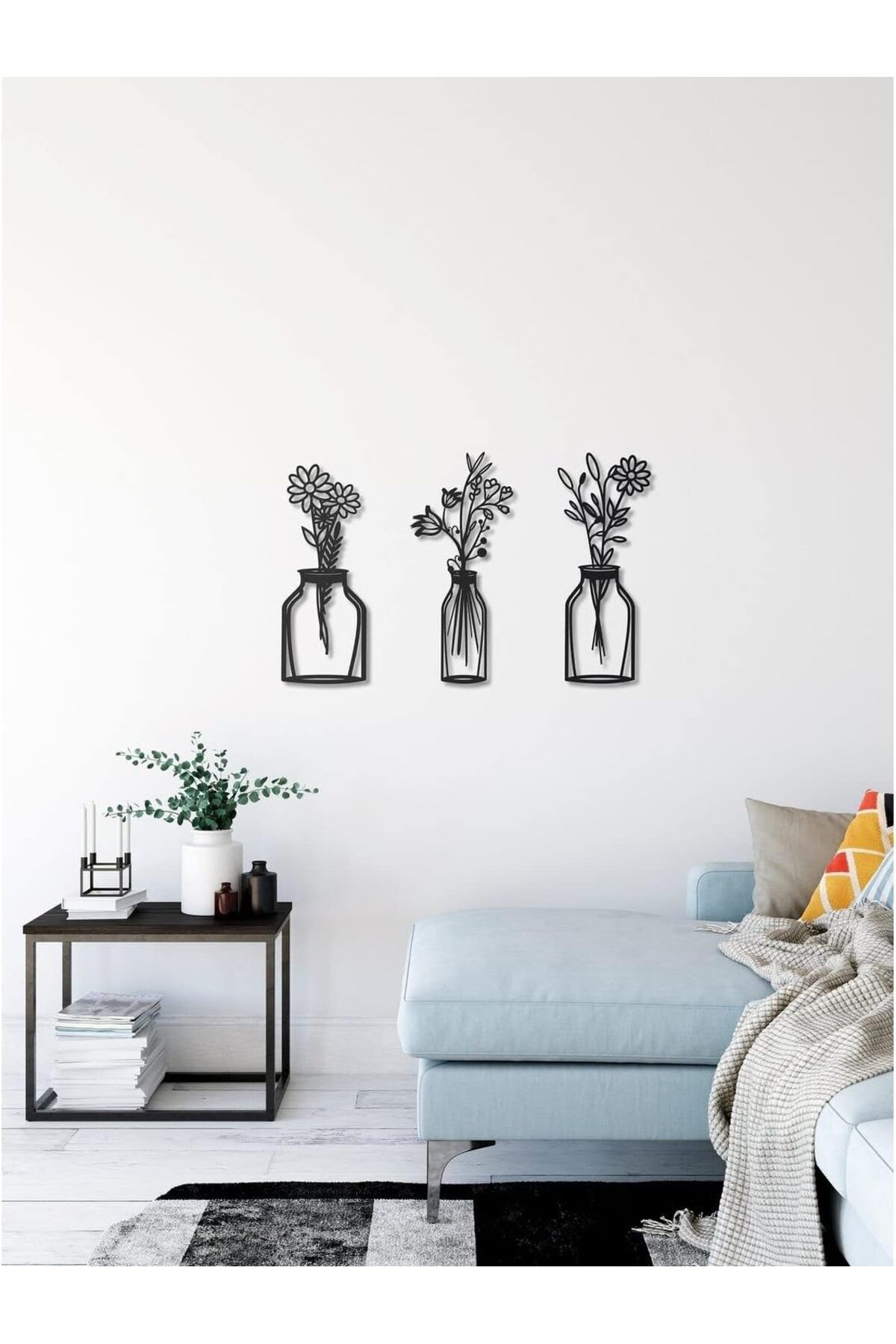 STOREMAX Bahar Çiçekleri Model-2 Tablo  3 Adet