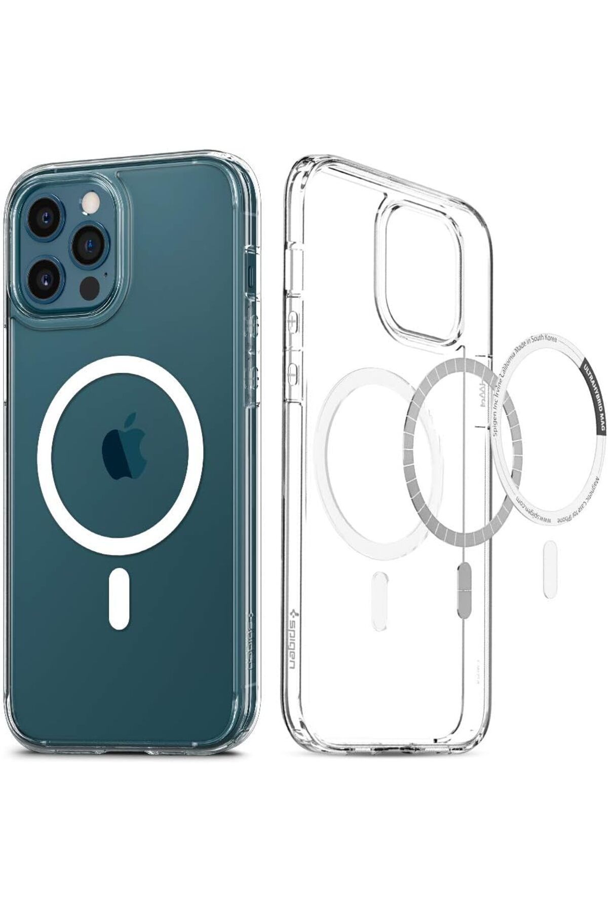 STOREMAX nffashopm iPhone 12 Pro Max Kılıf Ultra Hybrid MagFit MagSafe özellikli White - ACS02622 storesta