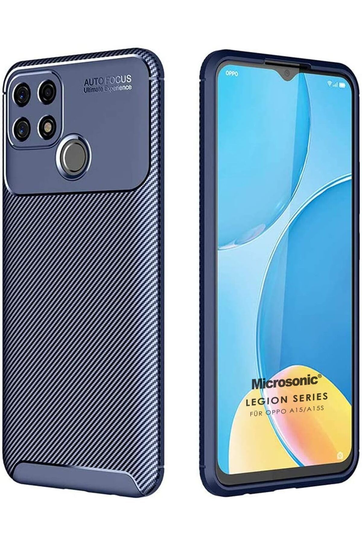 STOREMAX nffashopm Oppo A15s için Kılıf Legion Series Lacivert [A15s ile Uyumlu Kılıf - Lacivert] stores