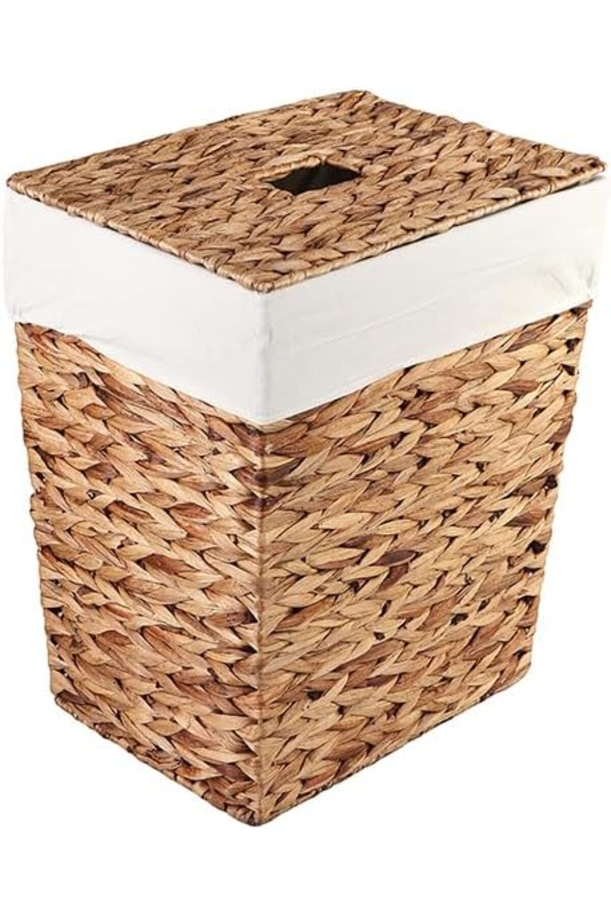 salesalbutik Tony Naturel Kahverengi Çamaşır Sepeti 52 Cm