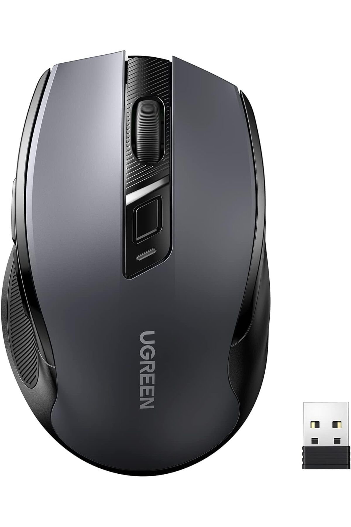 STOREMAX mrttnca Ergonomische Draadloze Muis met USB Ontvanger 2.4 GHz Silent Click USB Muis 4000 DPI Verstel