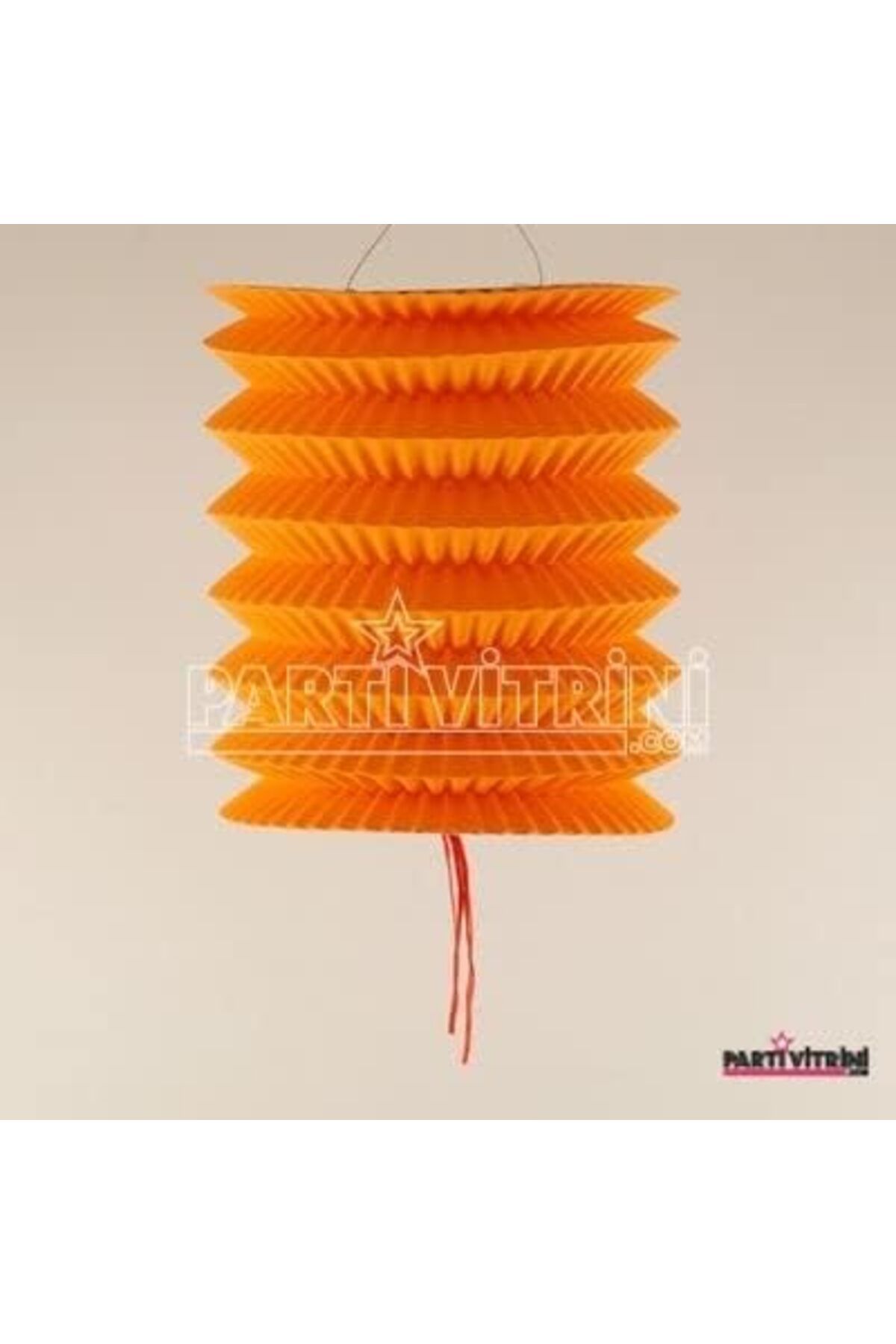 STOREMAX mrttnca VİTRİNİ Turuncu Küçük Boy Uzun Kağıt Feneri 11 Cm trndymrt 1087243