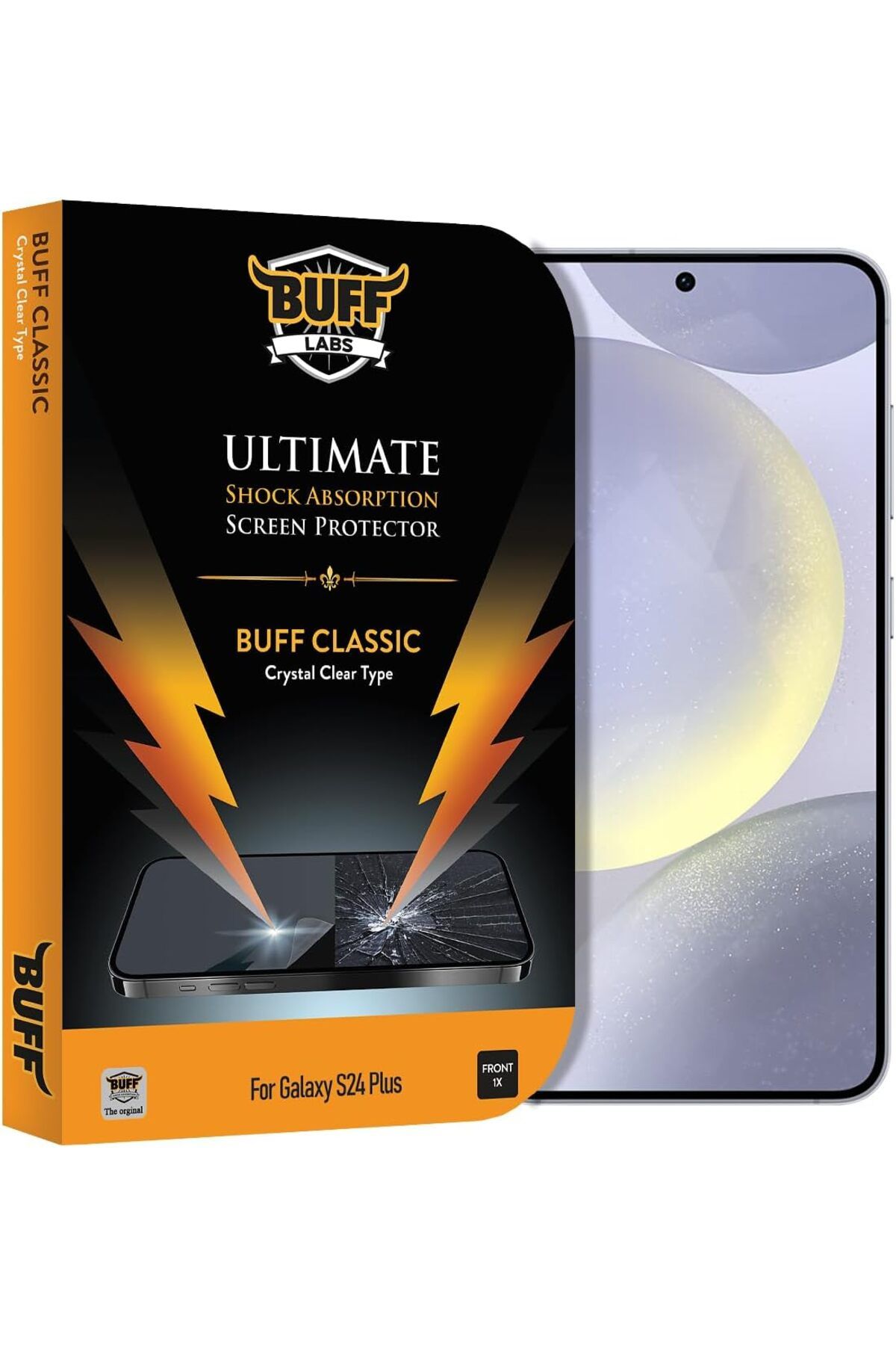 yenibagshop Galaxy S24 Serisi  uyumlu Classic Darbe Emici Ekran Koruyucu Film (S24 PLUS)