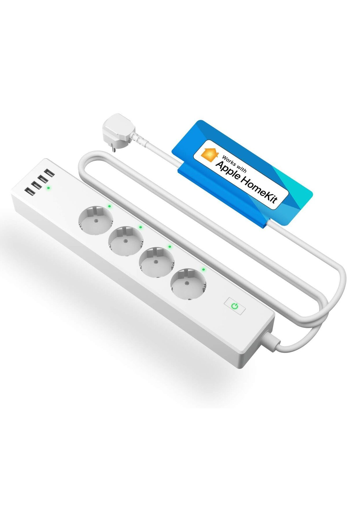 STOREMAX acelya Akilli Çoklu Priz - 4 Güç + 4 Usb Star Shop Trend 1058548