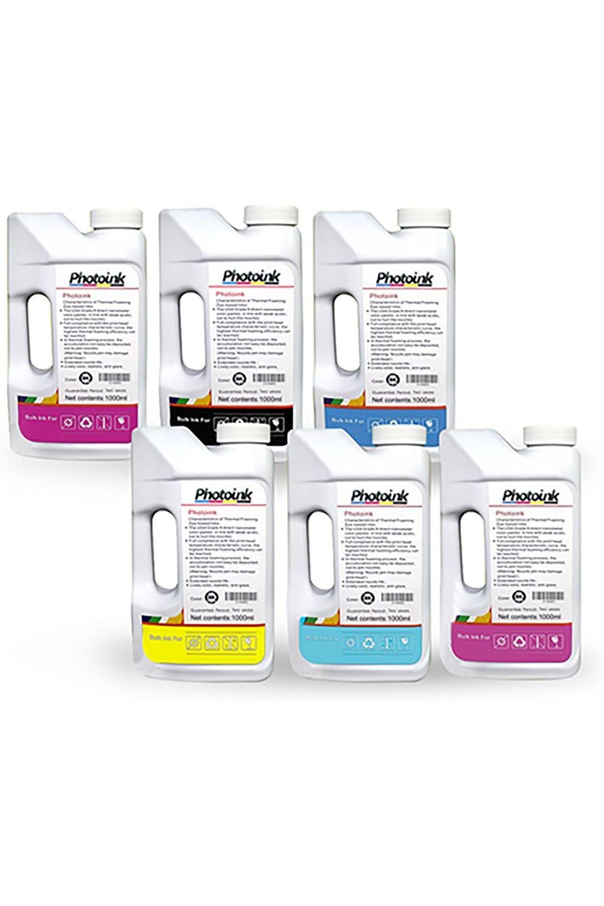 STOREMAX lbstorex Ml Photoink Mürekkep, Epson Claria Ve L Serisi Yazıcılar Için Uyumlu 6X1000 Ml Mürekke