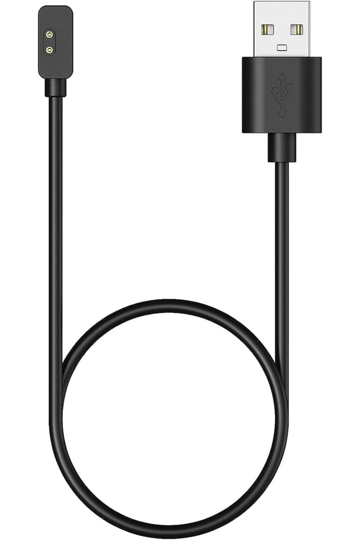 STOREMAX nslmshop Xiaomi Redmi Watch 5 Active İle uyumlu Manyetik USB Şarj Kablosu Siyah Life Store 1037065