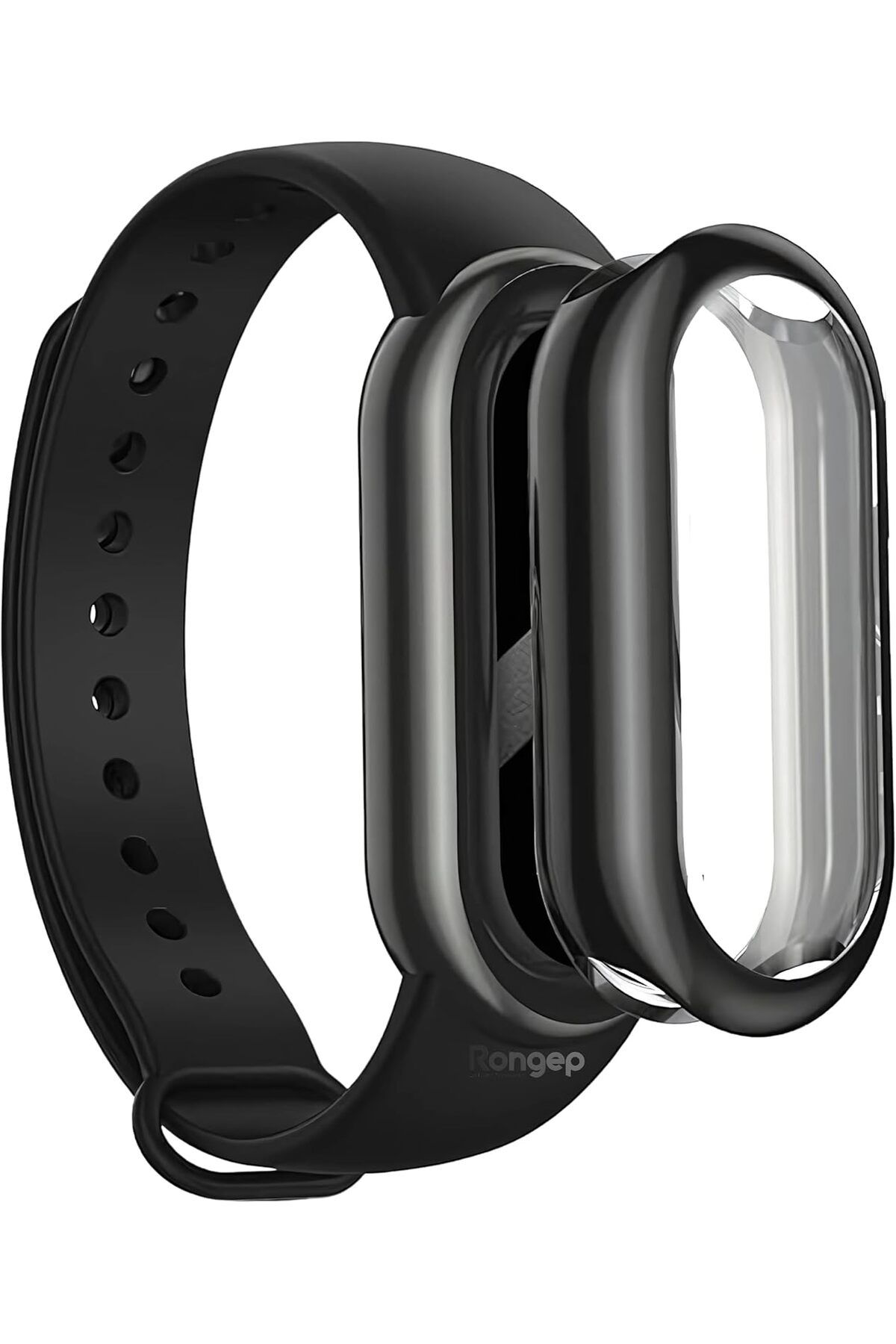 STOREMAX lvnmblya Xiaomi ile Uyumlu Mi Band 9 İçin Kılıf Yumuşak TPU Ekran Koruyuculu Dokunmatiği Etkil