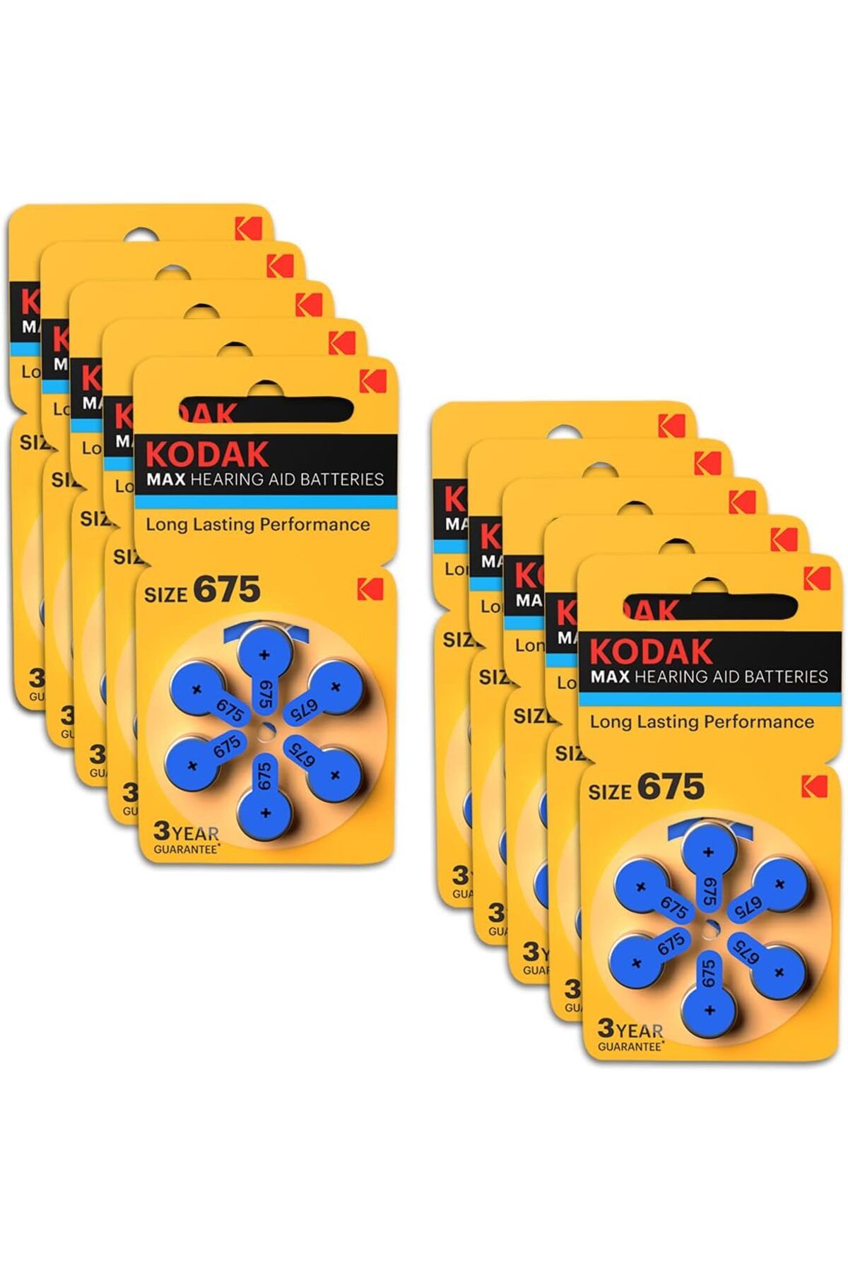 STOREMAX buystoremx 6 Adet P675 işitme Cihazı Pili newstar