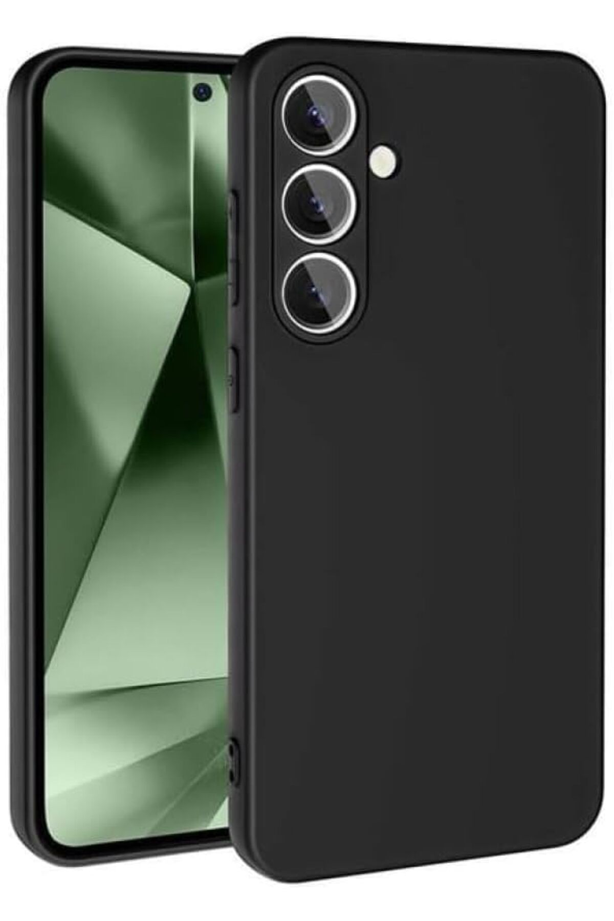 STOREMAX htpshopmx GİYİM & AKSESUAR Galaxy S24 FE (6.7) inç ile uyumlu içi kadife kamera korumalı lansm