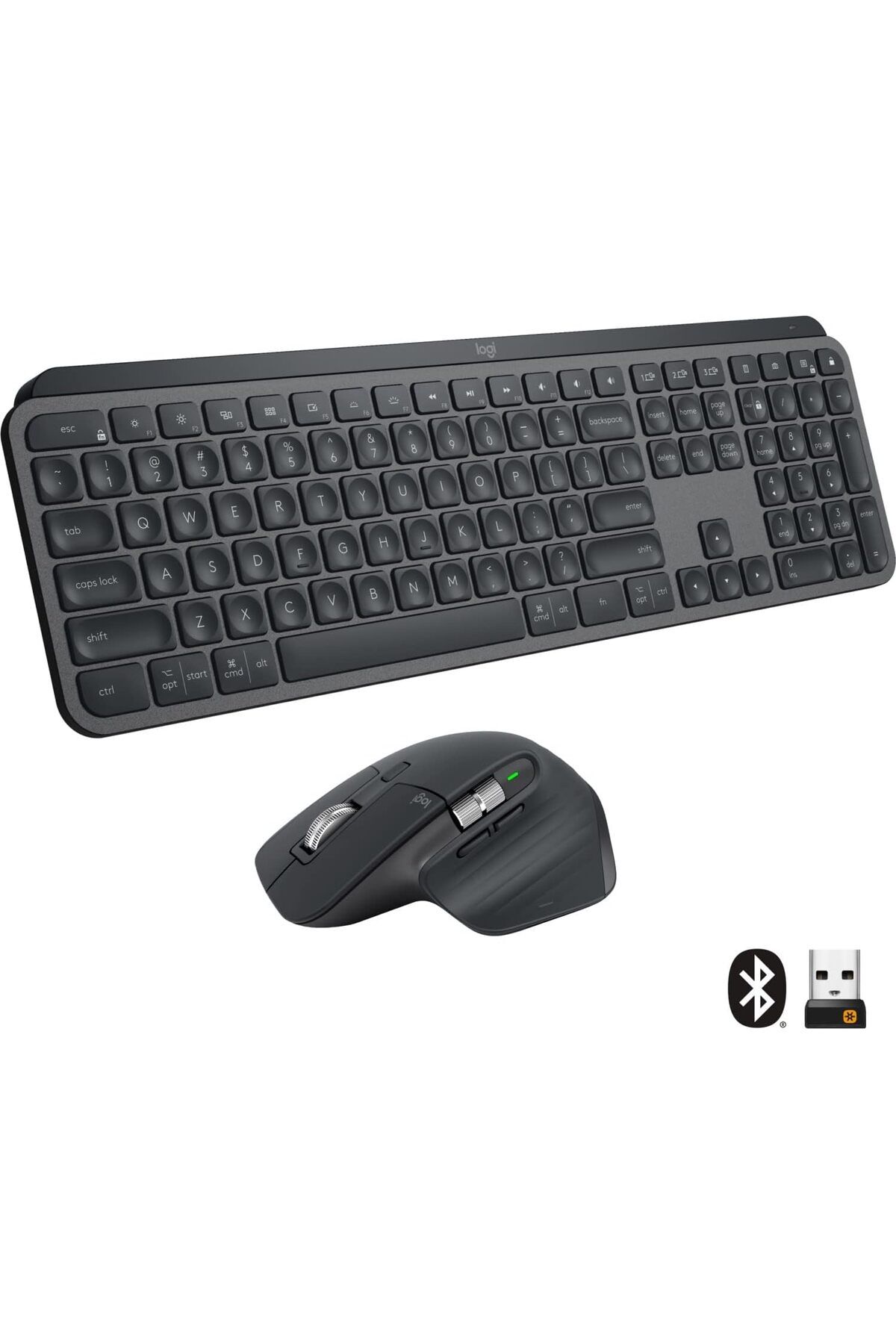 STOREMAX lbstorex Mx Keys Aydınlatmalı Gelişmiş Kablosuz Klavye ve Mx Master 3 Gelişmiş Kablosuz Mouse