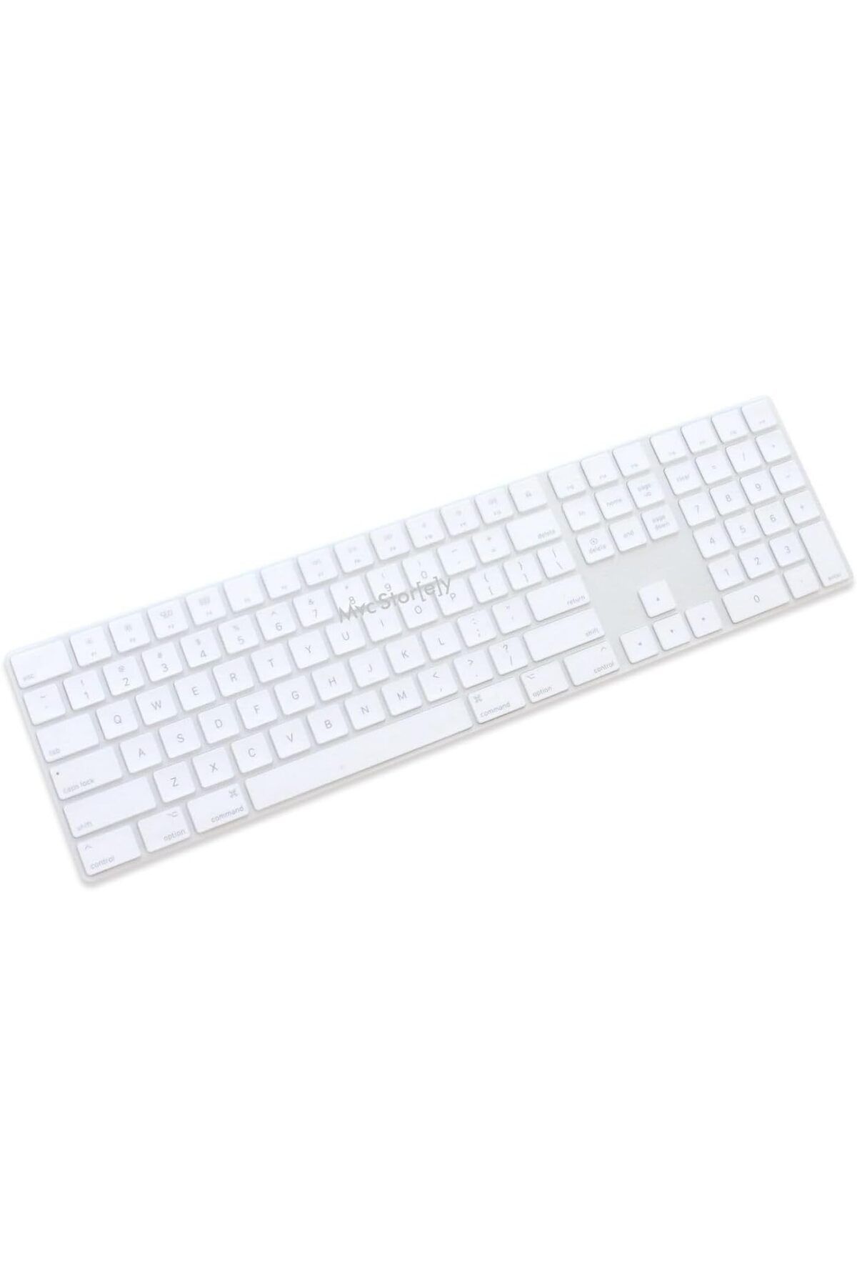 STOREMAX glpzr Magic Keyboard-2 A1843 With Numeric Klavye Koruyucu (US to Türkçe) ile Uyumlu Şeffaf trendy