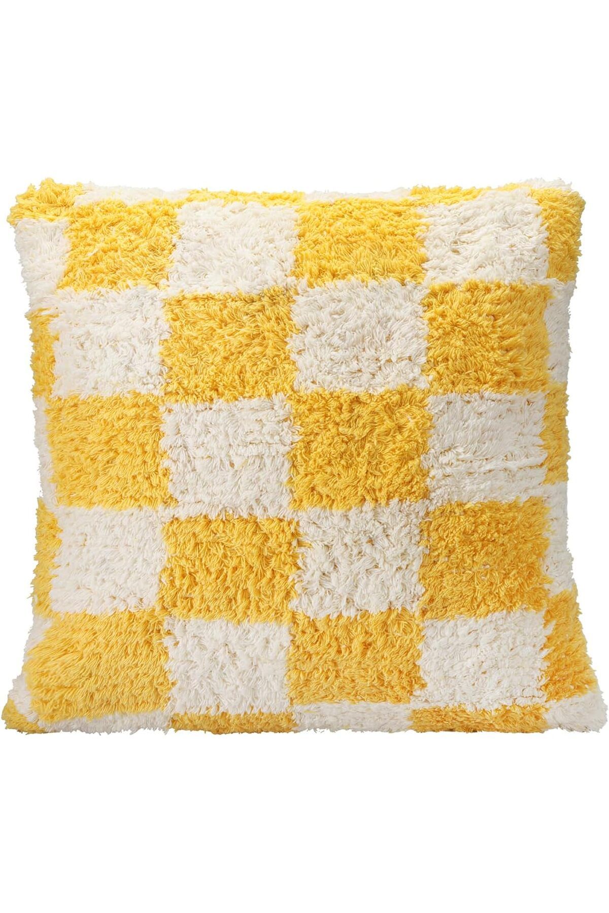 STOREMAX -Pop Plaid Dokuma Yastık Sarı 45x45cm str http 1092444