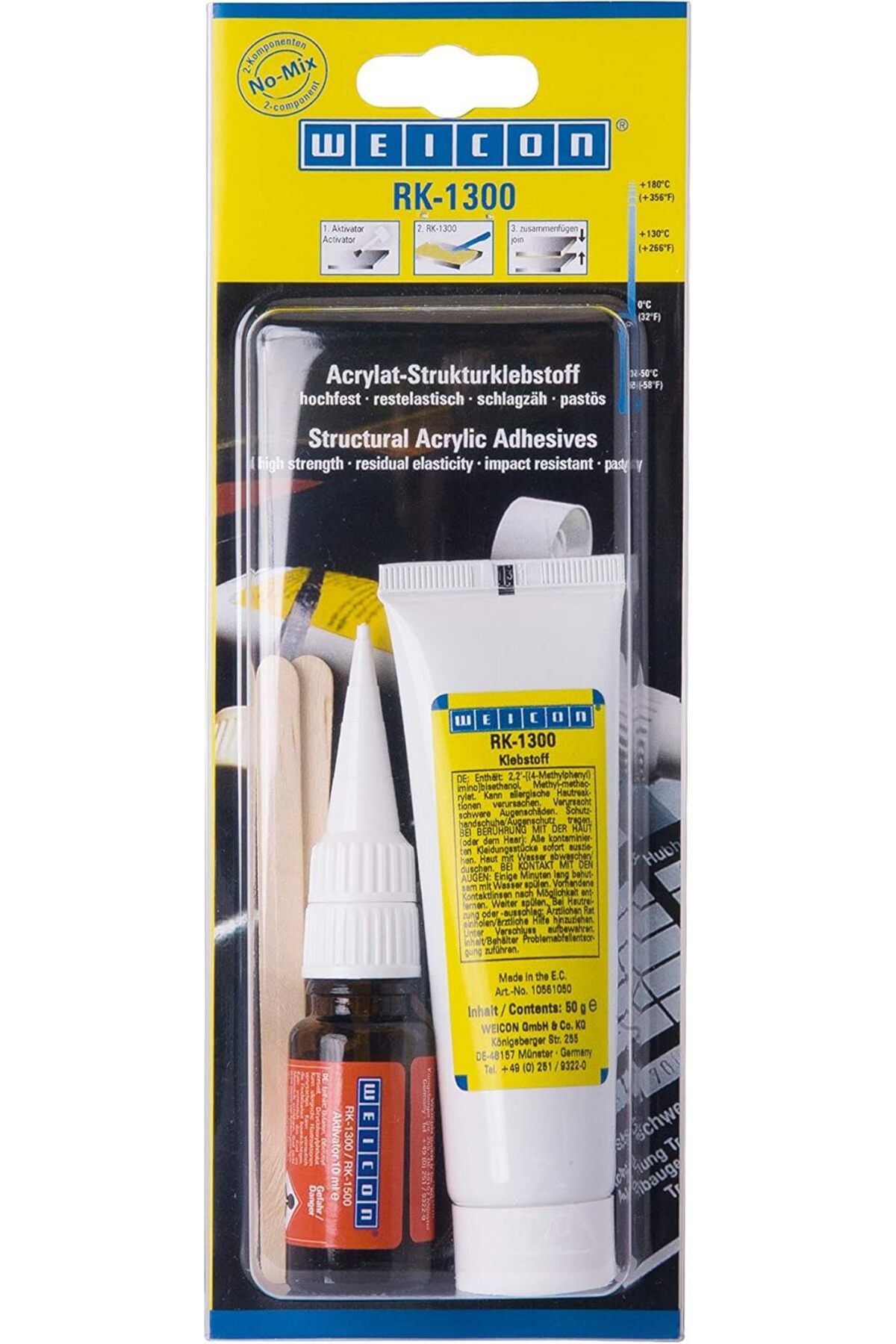 STOREMAX mrttnca RK-1300 | 60 g | Aktivatör ile yapısal akrilat yapı yapıştırıcısı trndymrt 1087243