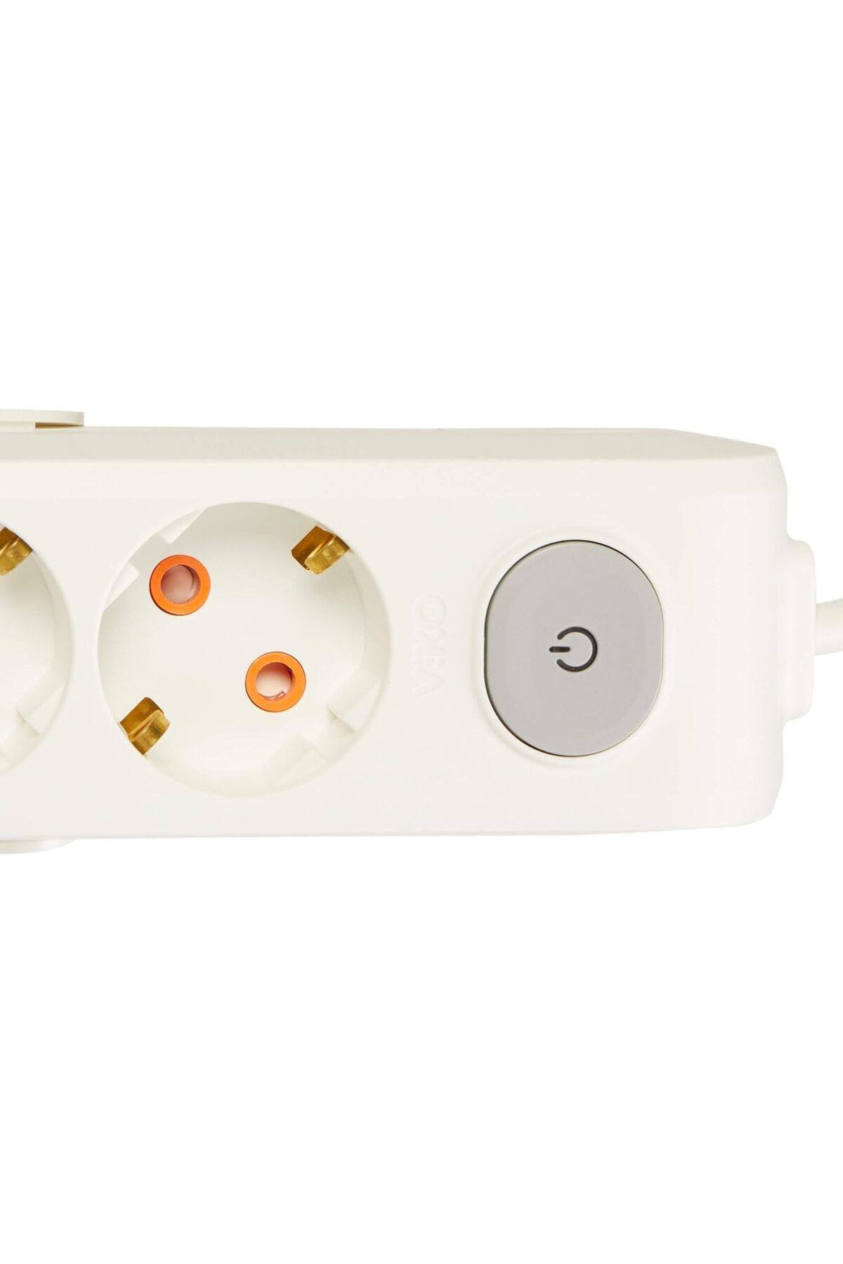 MCreative Multi-Let 3lü Anahtar-Topraklı Kablolu Ç.K 2m Priz