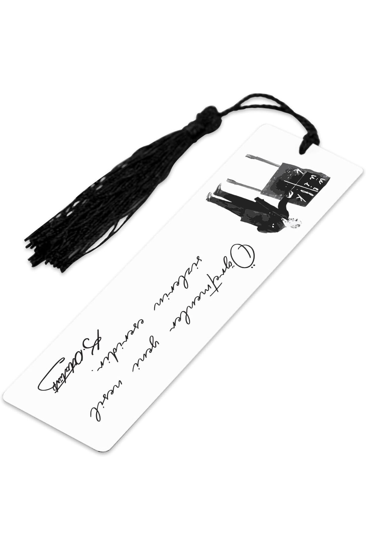 STOREMAX srhtDS Öğretmenlere Atatürk İmzalı Kitap Ayracı 13.5 cm x 4 cm Metal Malzeme Desing 266450