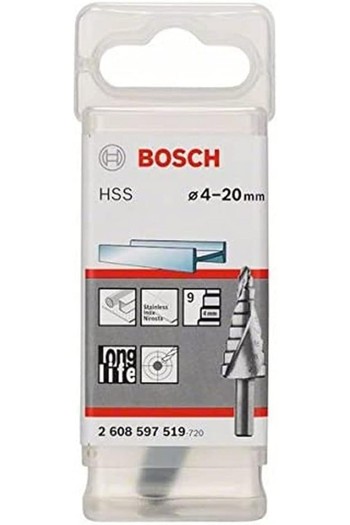 STOREMAX nffashopm Professional Accessories Matkap ve Kırıcı Delici Uçları, Metal Matkap Uçları, Gri,