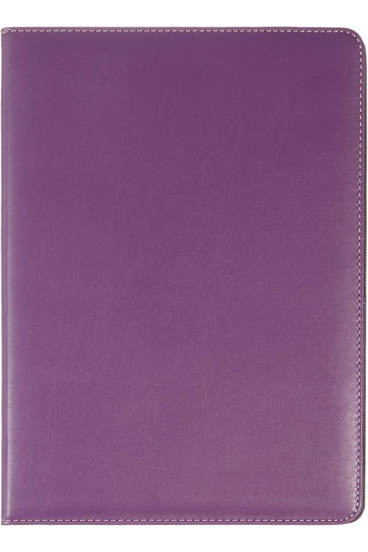 STOREMAX buymxx 501-5 Sekreterlik/Sekreter Tablası/Sekreter Notluğu A4 Suni Deri Notluk Dosyası, Lila, A4
