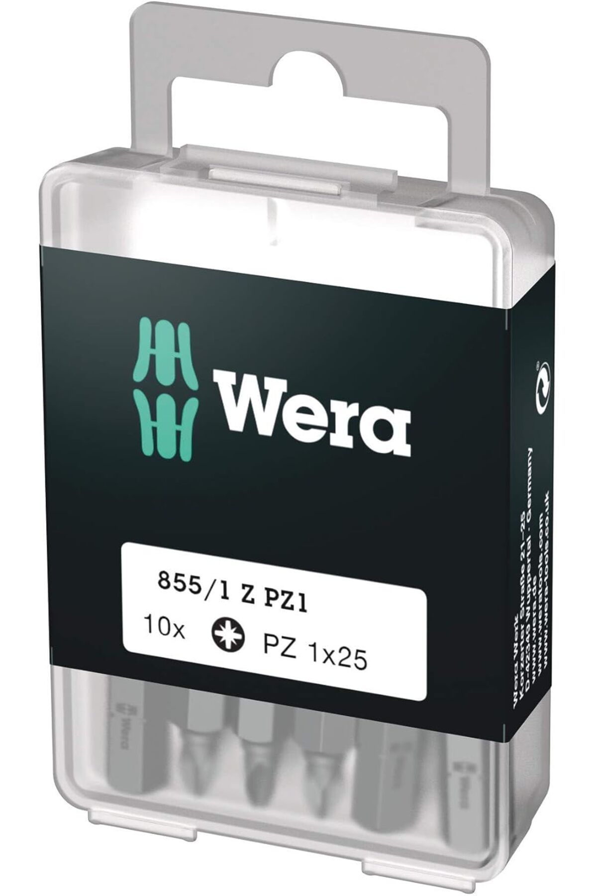 STOREMAX Uç Çeşitleri, 855/1 Z PZ 1 DIY, PZ 1 x 25 mm (Kutu Başına 10 Uç),