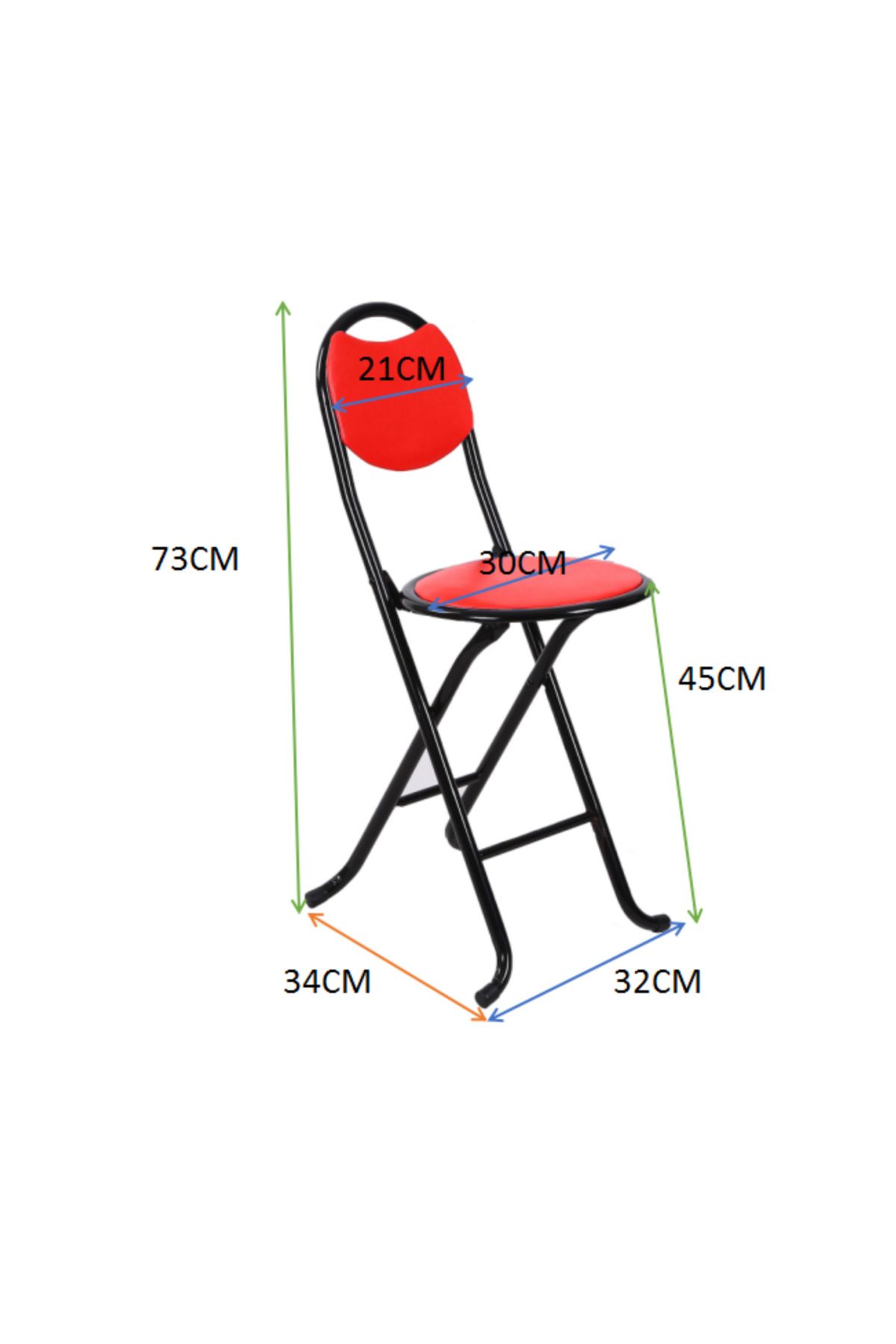 PixelsFurniture-Set of 4 prayer chairs from Pixel Furniture, foldable, easy to use and move around. 4