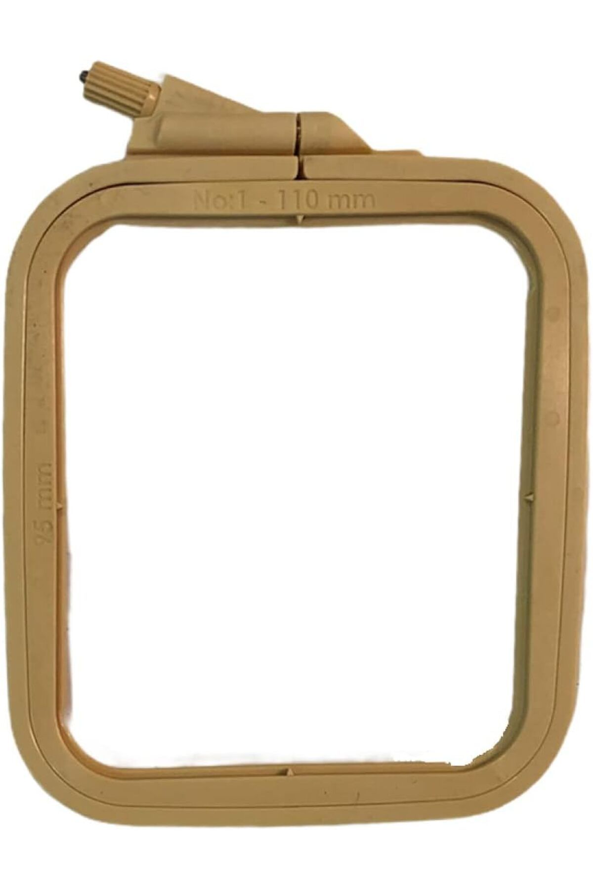 STOREMAX ysstorex Şenel Yün Nurge Kare Plastik Kasnak No: 1 ÇAP 95 * 110mm (9,5 x 11 cm) StarColxlection 6
