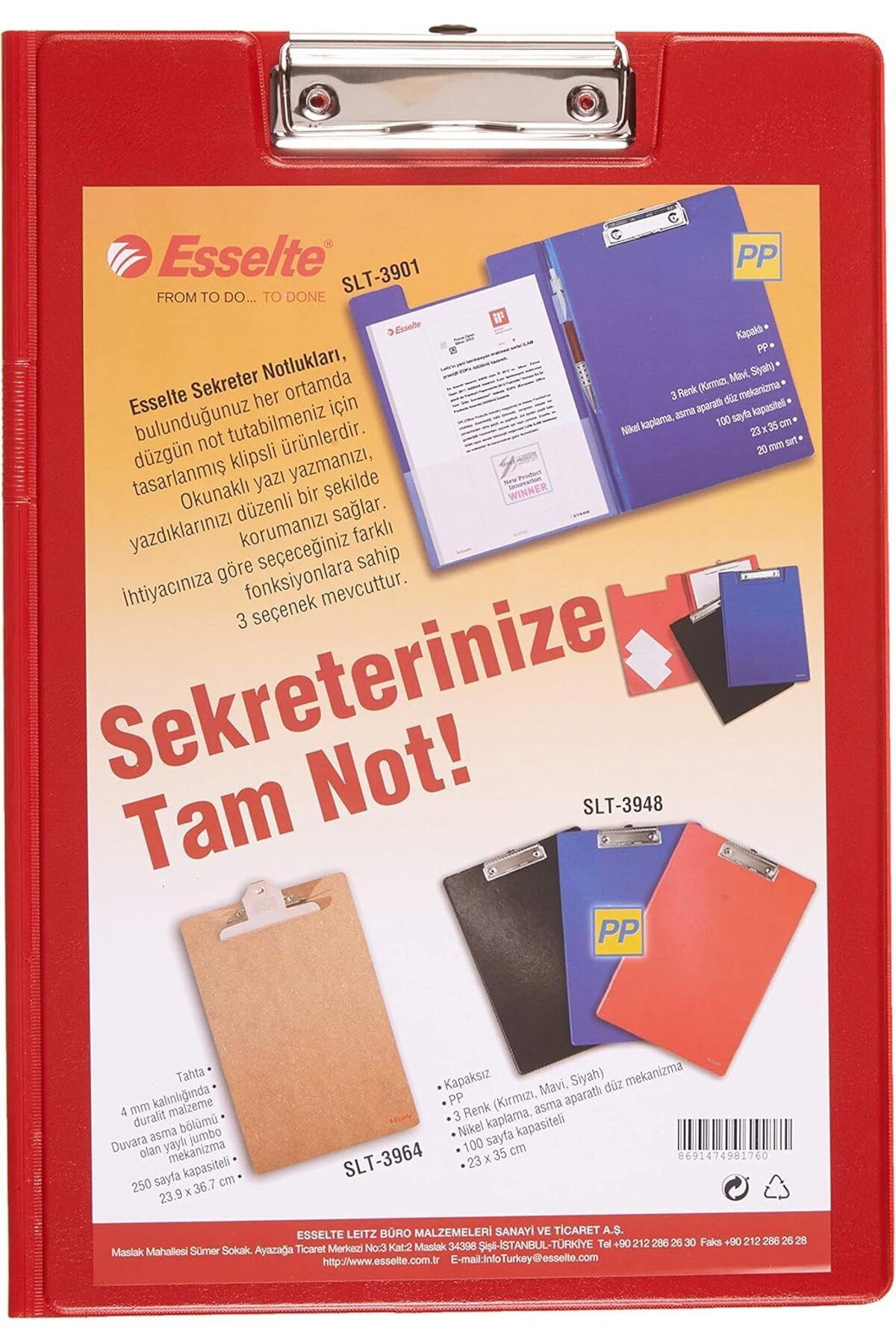 STOREMAX buymxx Sekreter Notluğu, Kapaklı, Kırmızı, 39011525 desiny 1082424