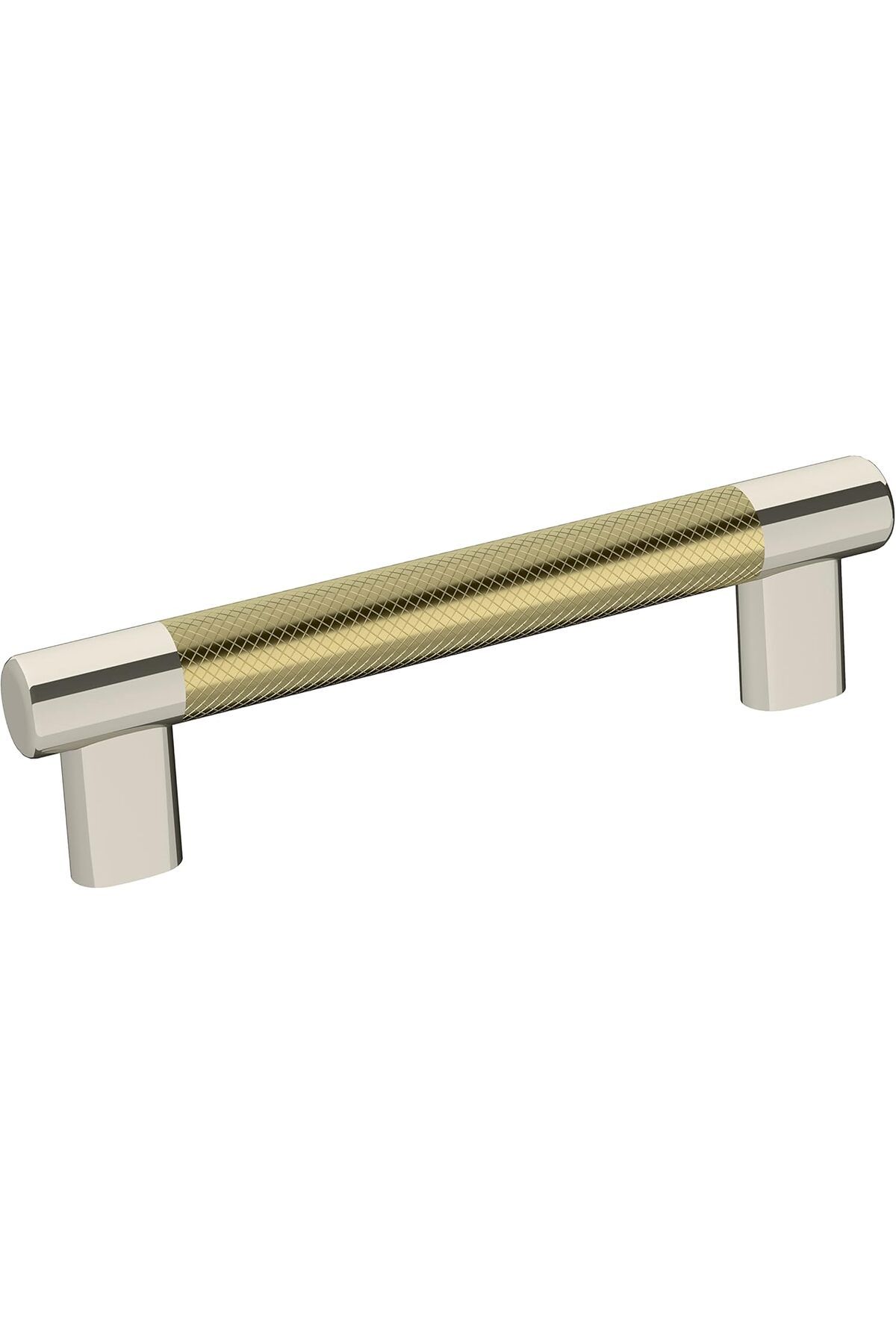 STOREMAX bystoreby | Dolap Çekme | Cilalı Nikel/Altın Şampanya | 5-1/16 inç (128 mm) Merkezden Merkeze |