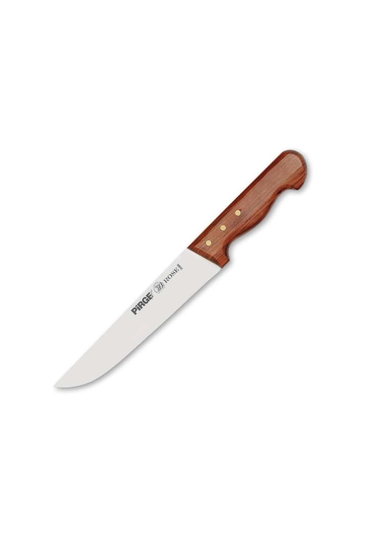 Marsilyan 31064 Rose  ve Kasap Bıçağı 21 cm - No:4 Ahşap Sap
