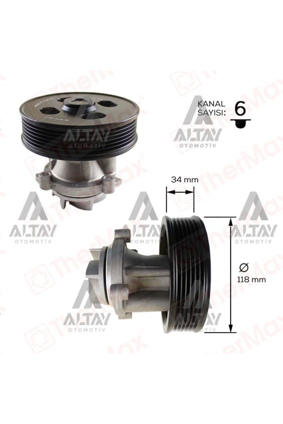 THERMAX DEVİRDAİM LINEA 07= / DOBLO 01-10 / EGEA 15= / ALBEA 03-10 / ASTRA H / COMBO C / CORSA C-D / MERIVA