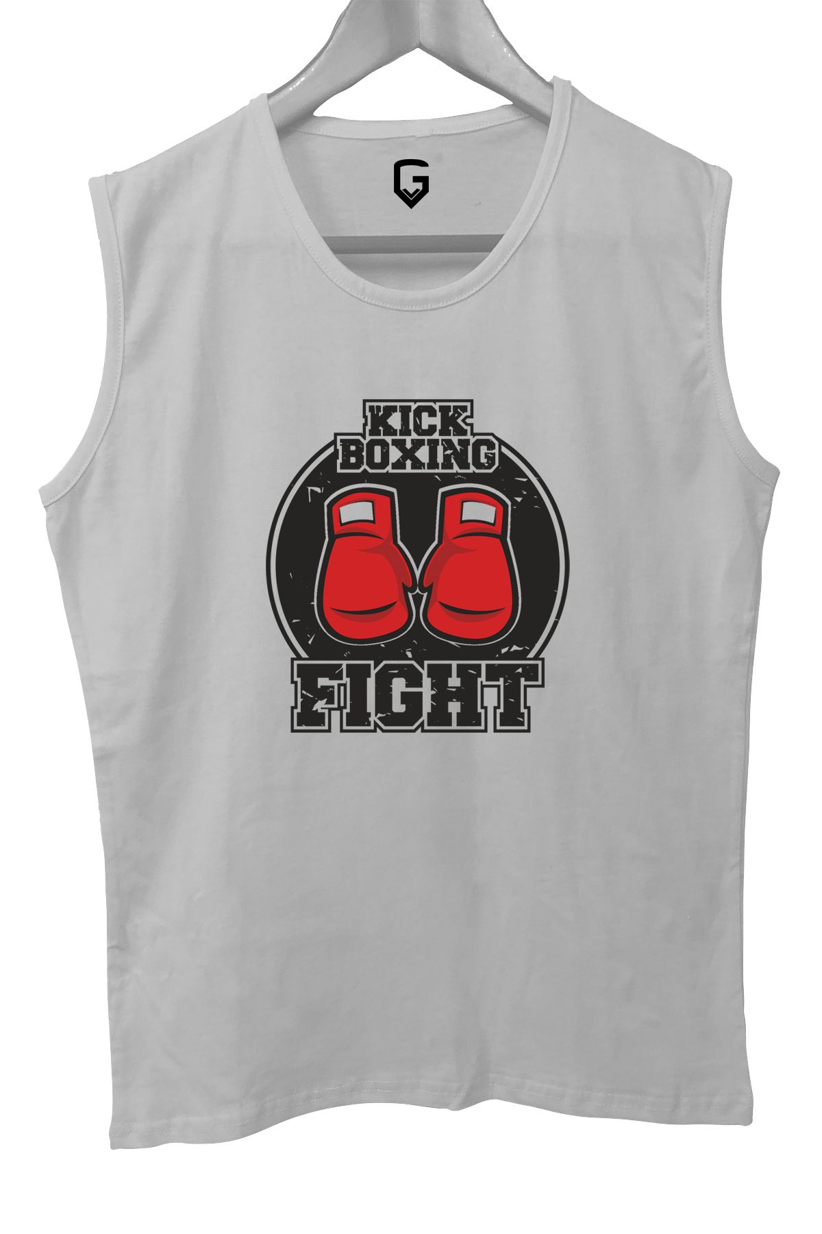 TOP GLORY Gloves Baskılı Kolsuz Sporcu T-shirt Tank Top Sporcu Fitness Atlet