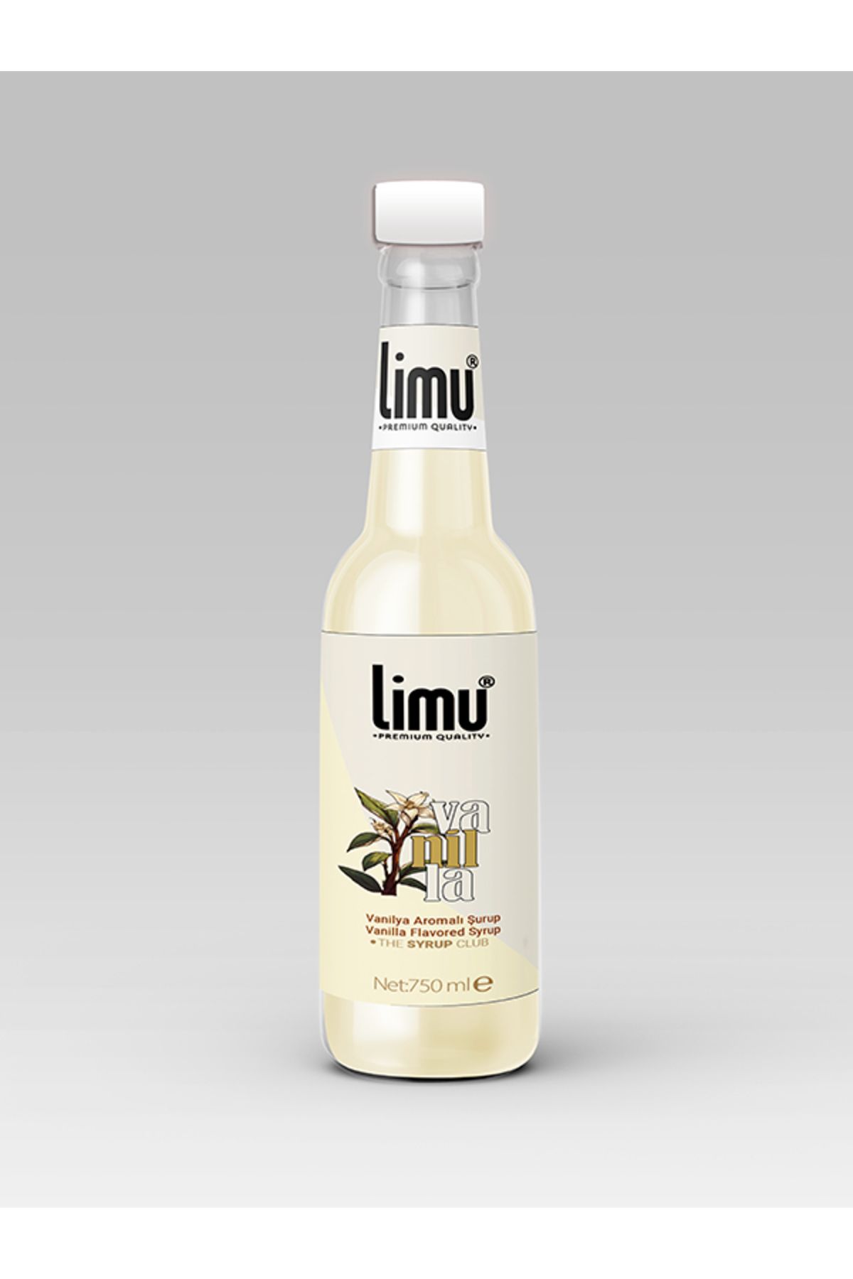 limu Vanilya Aromalı Şurup 750 ml